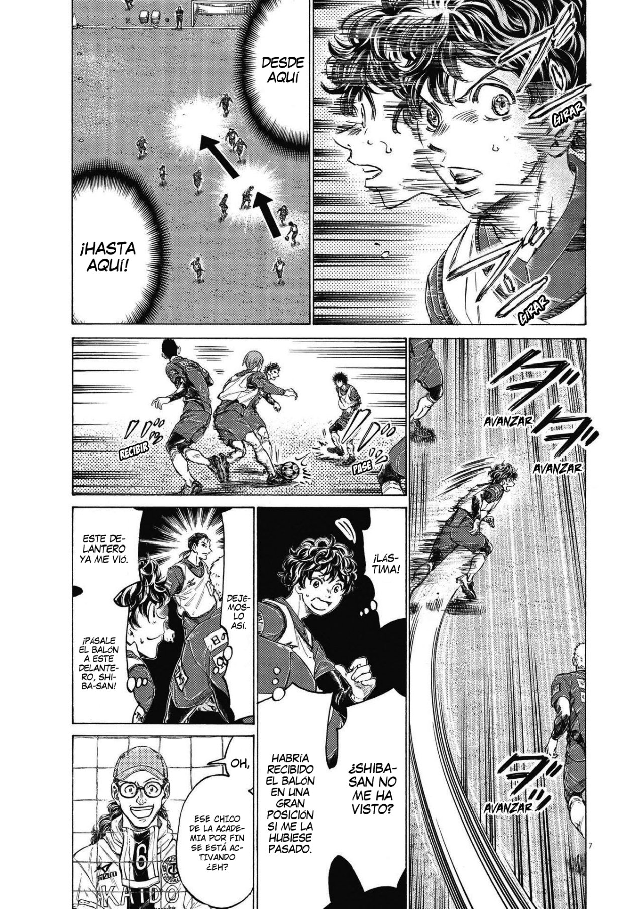 Read Ao ashi Español Manga Online