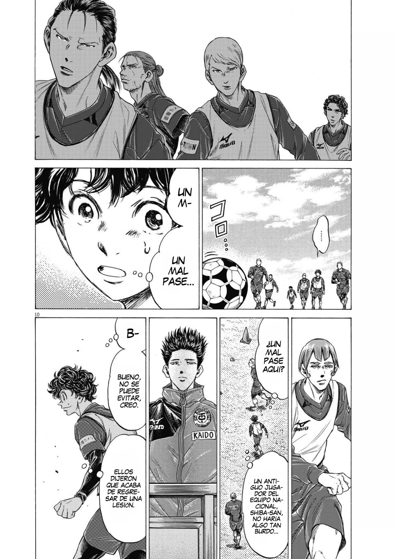 Read Ao ashi Español Manga Online