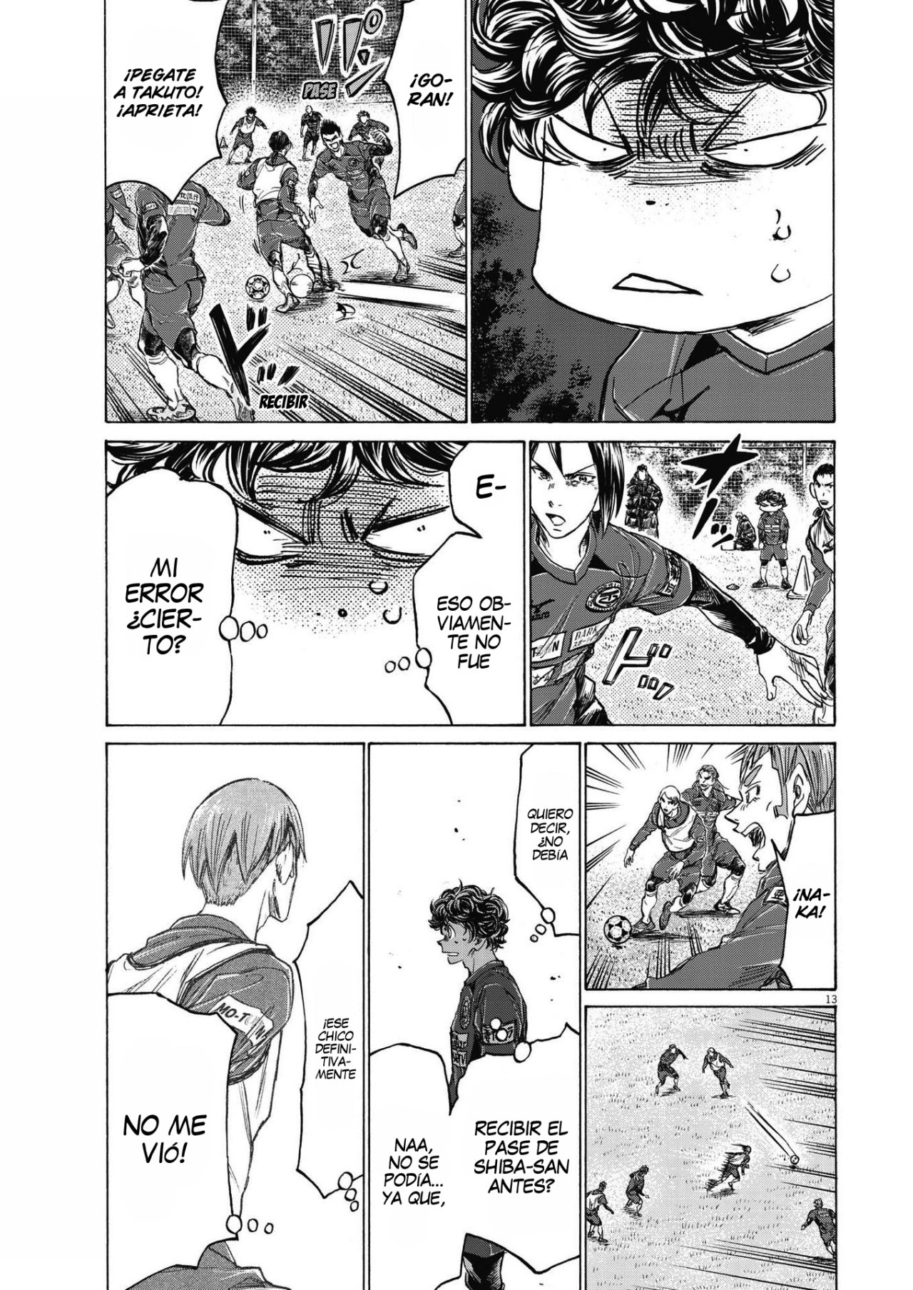 Read Ao ashi Español Manga Online