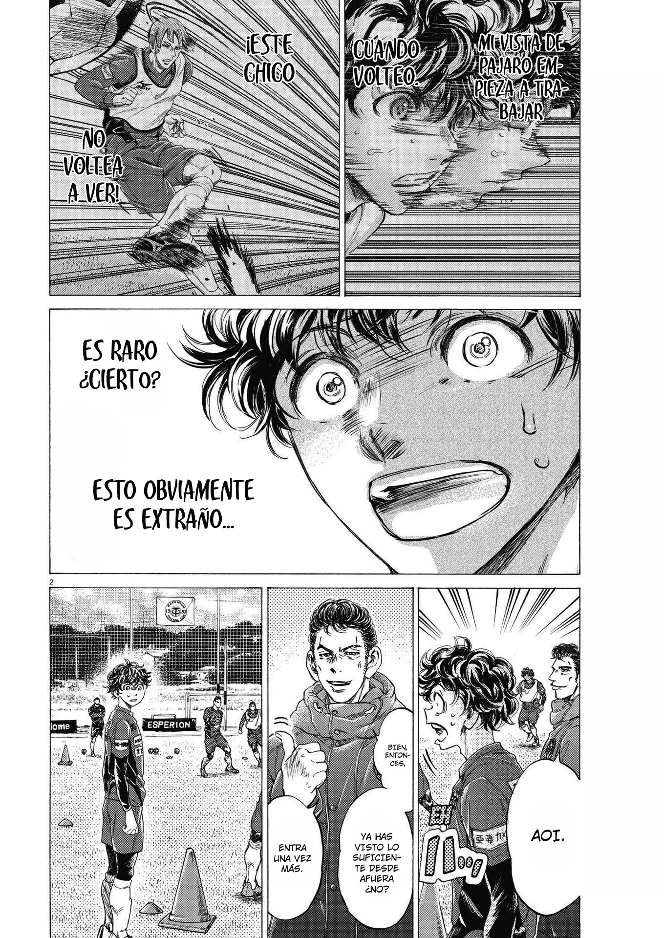 Read Ao ashi Español Manga Online