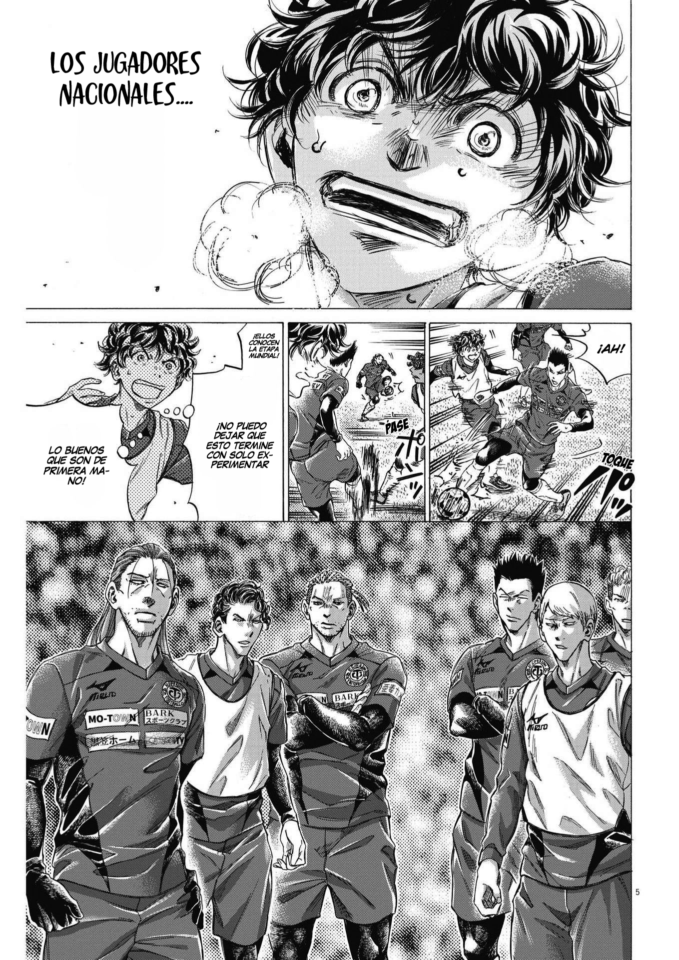 Read Ao ashi Español Manga Online