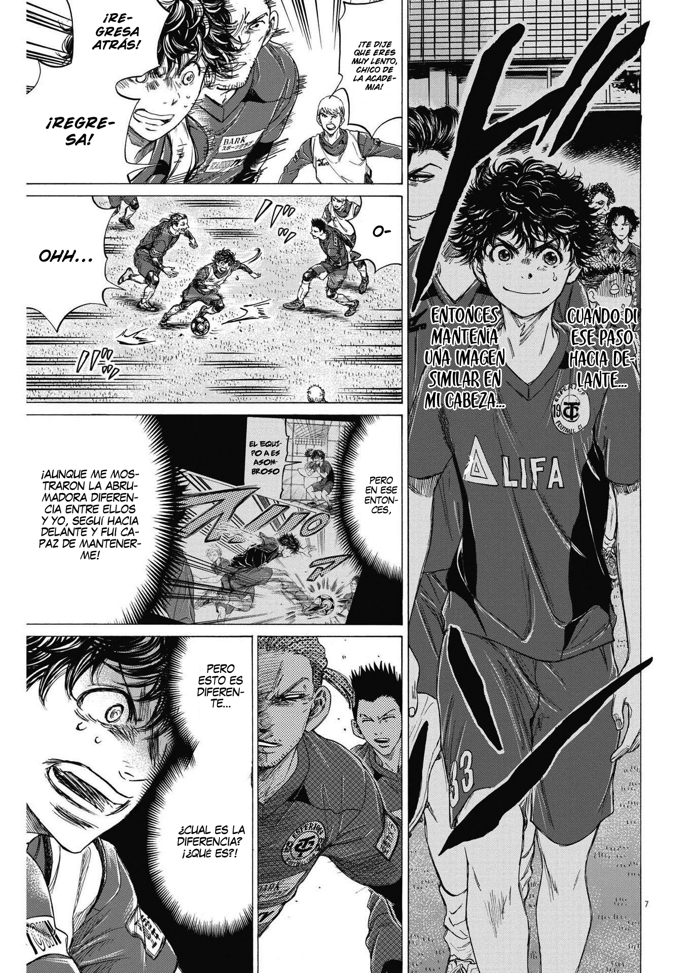 Read Ao ashi Español Manga Online