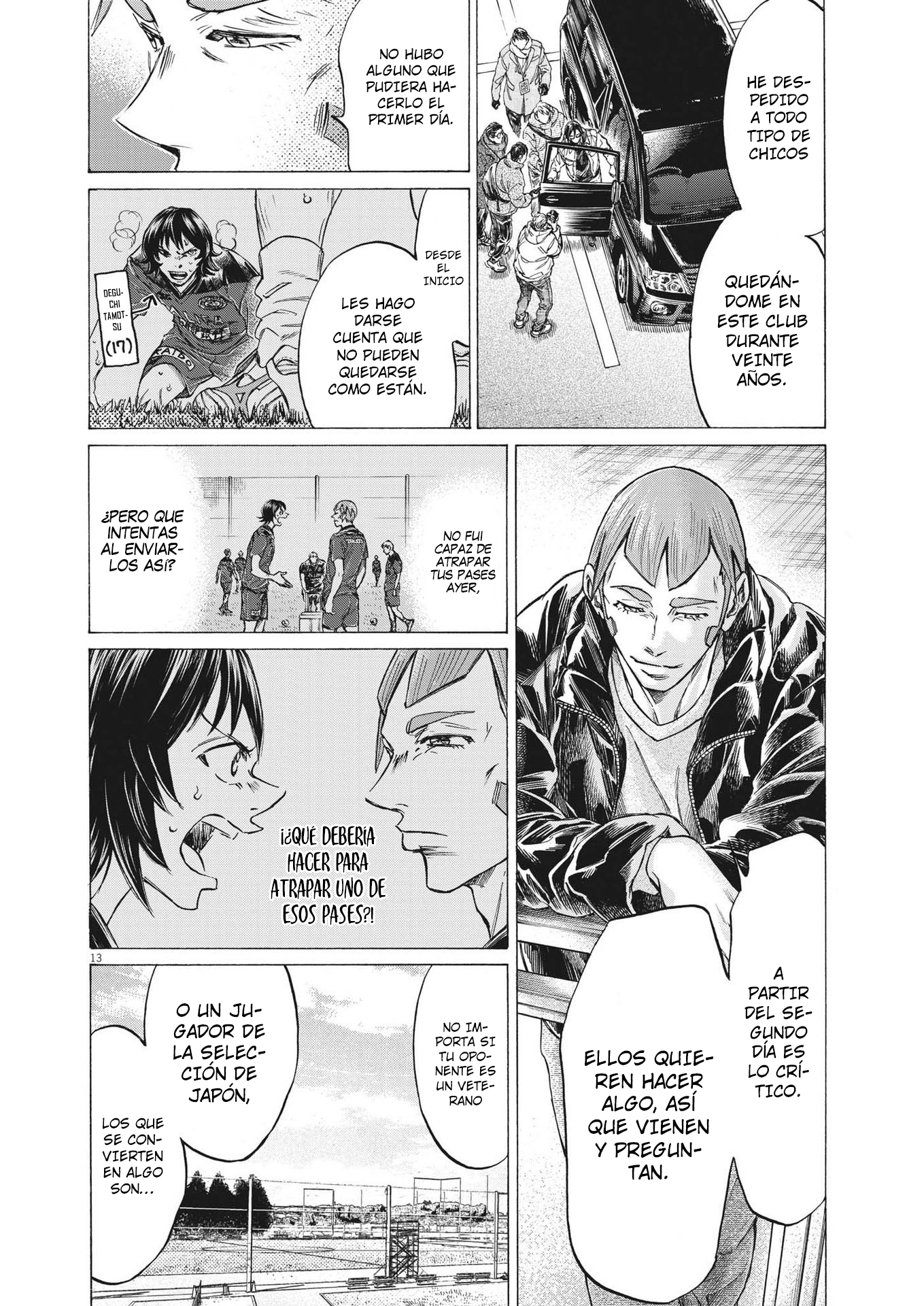 Read Ao ashi Español Manga Online