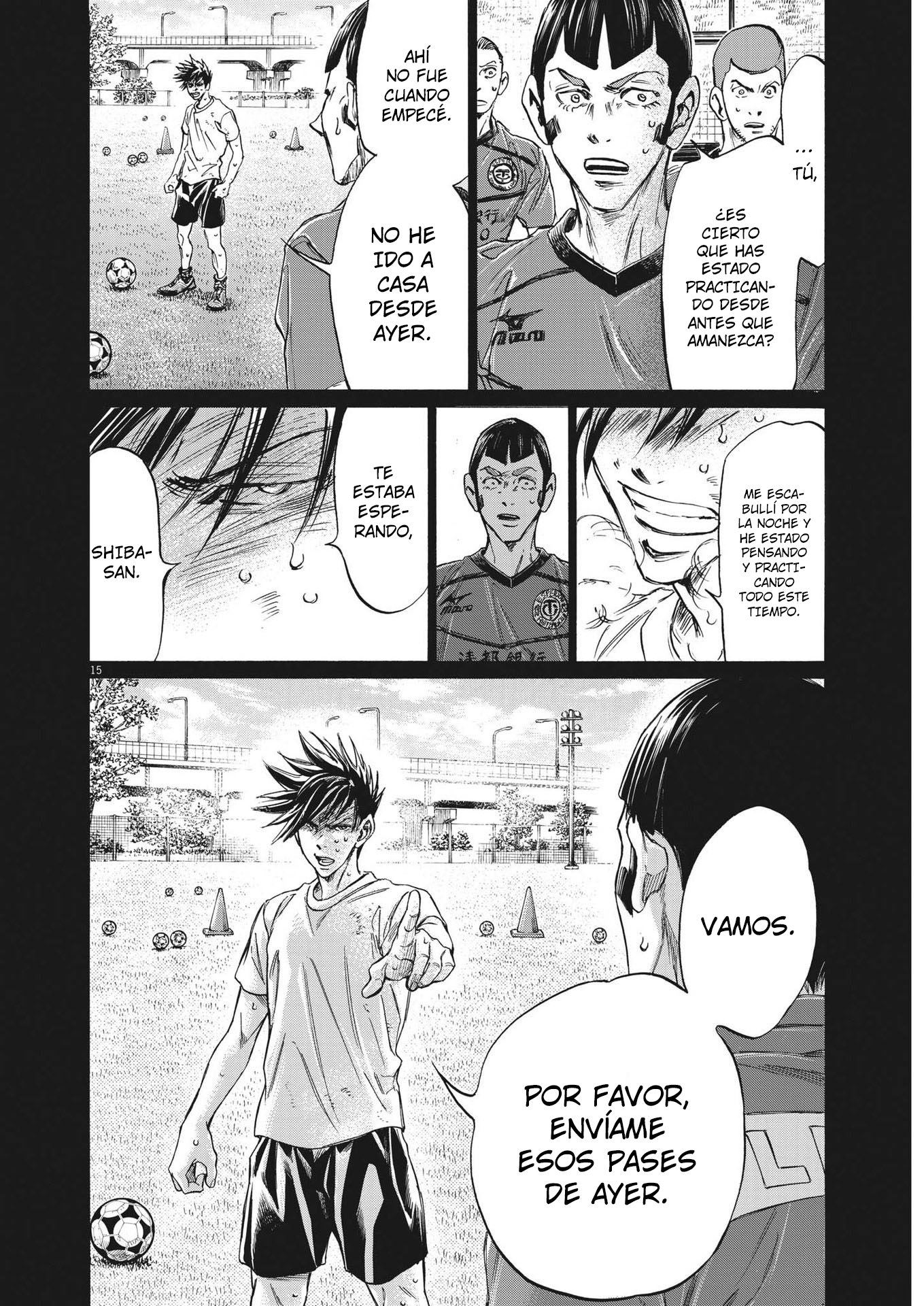 Read Ao ashi Español Manga Online