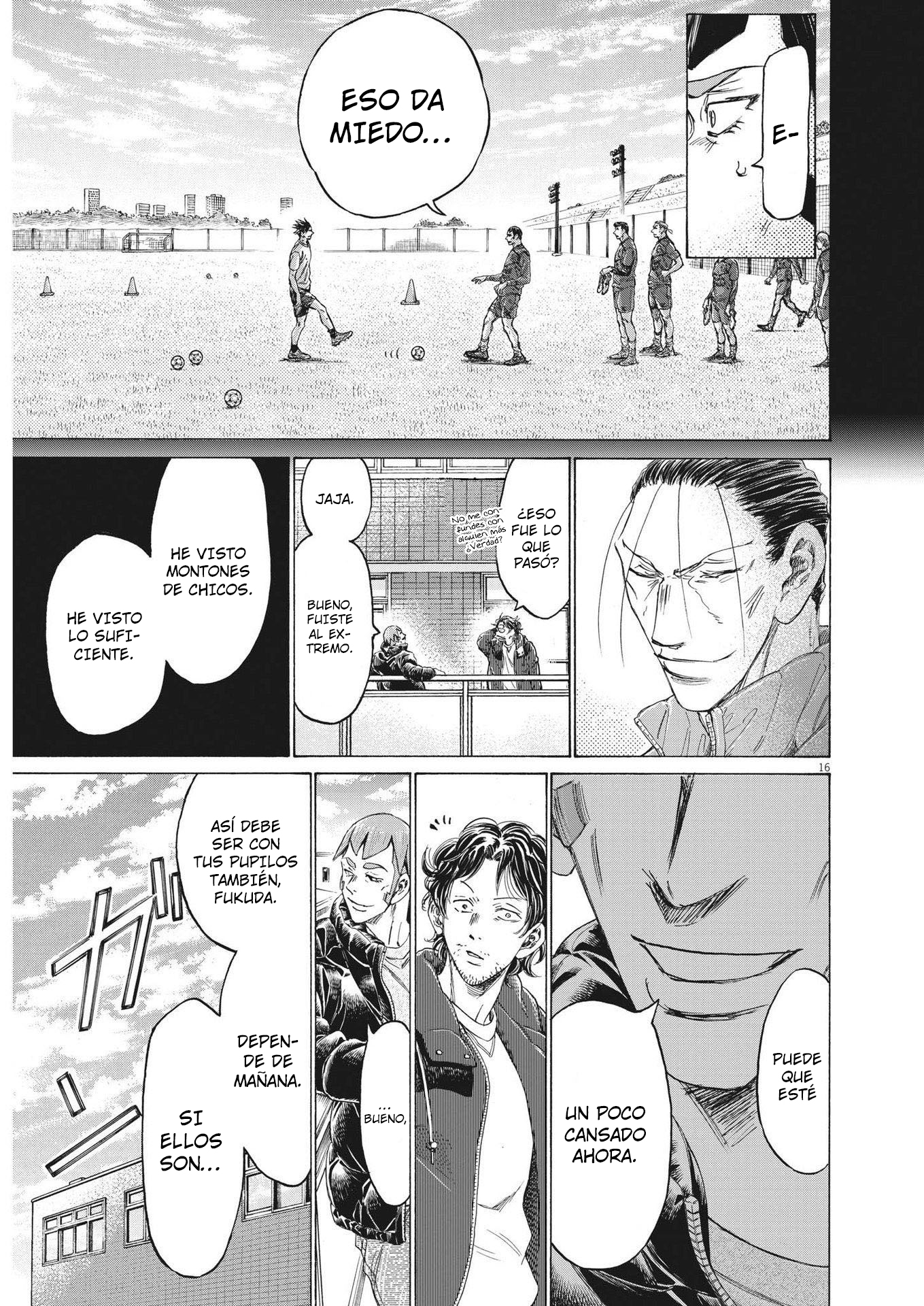 Read Ao ashi Español Manga Online