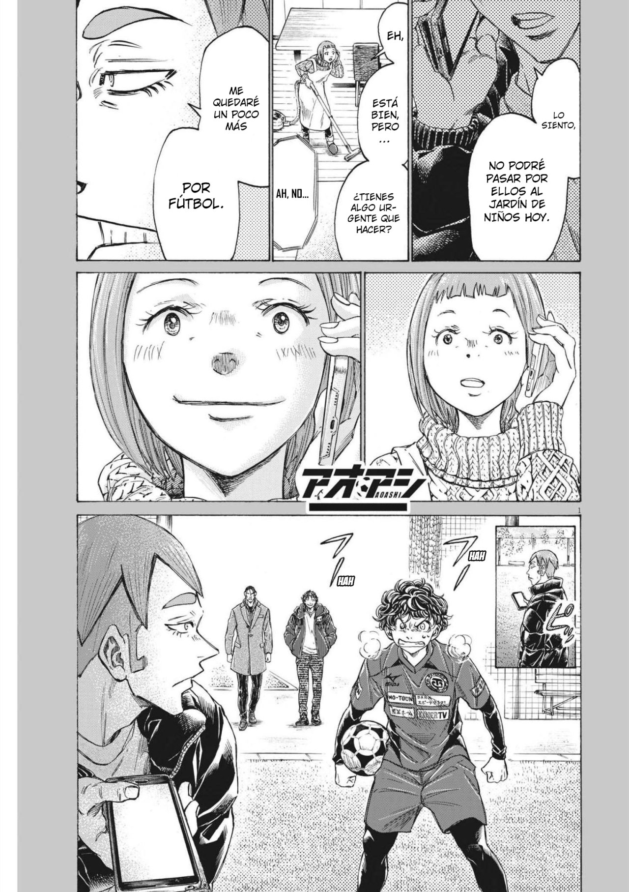 Read Ao ashi Español Manga Online