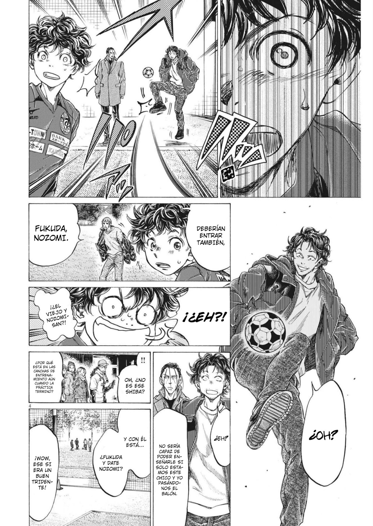 Read Ao ashi Español Manga Online