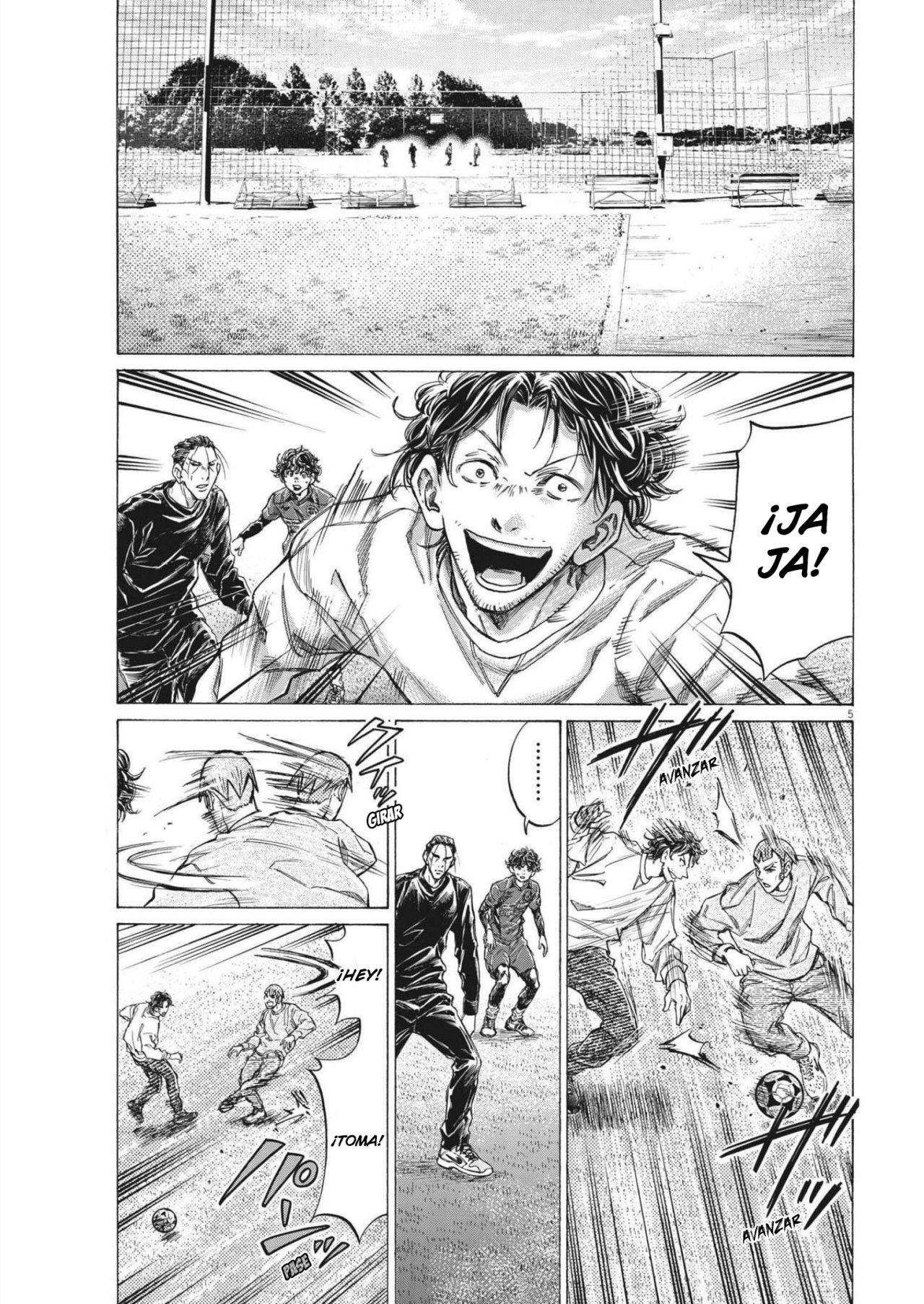 Read Ao ashi Español Manga Online