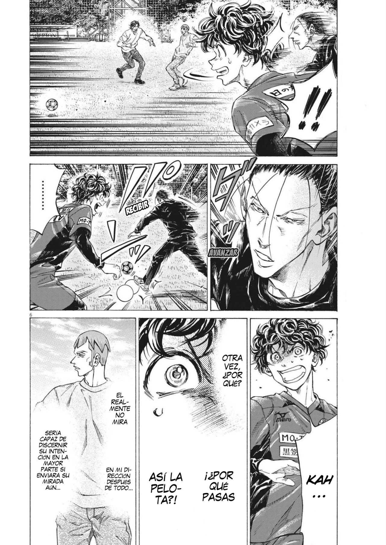 Read Ao ashi Español Manga Online