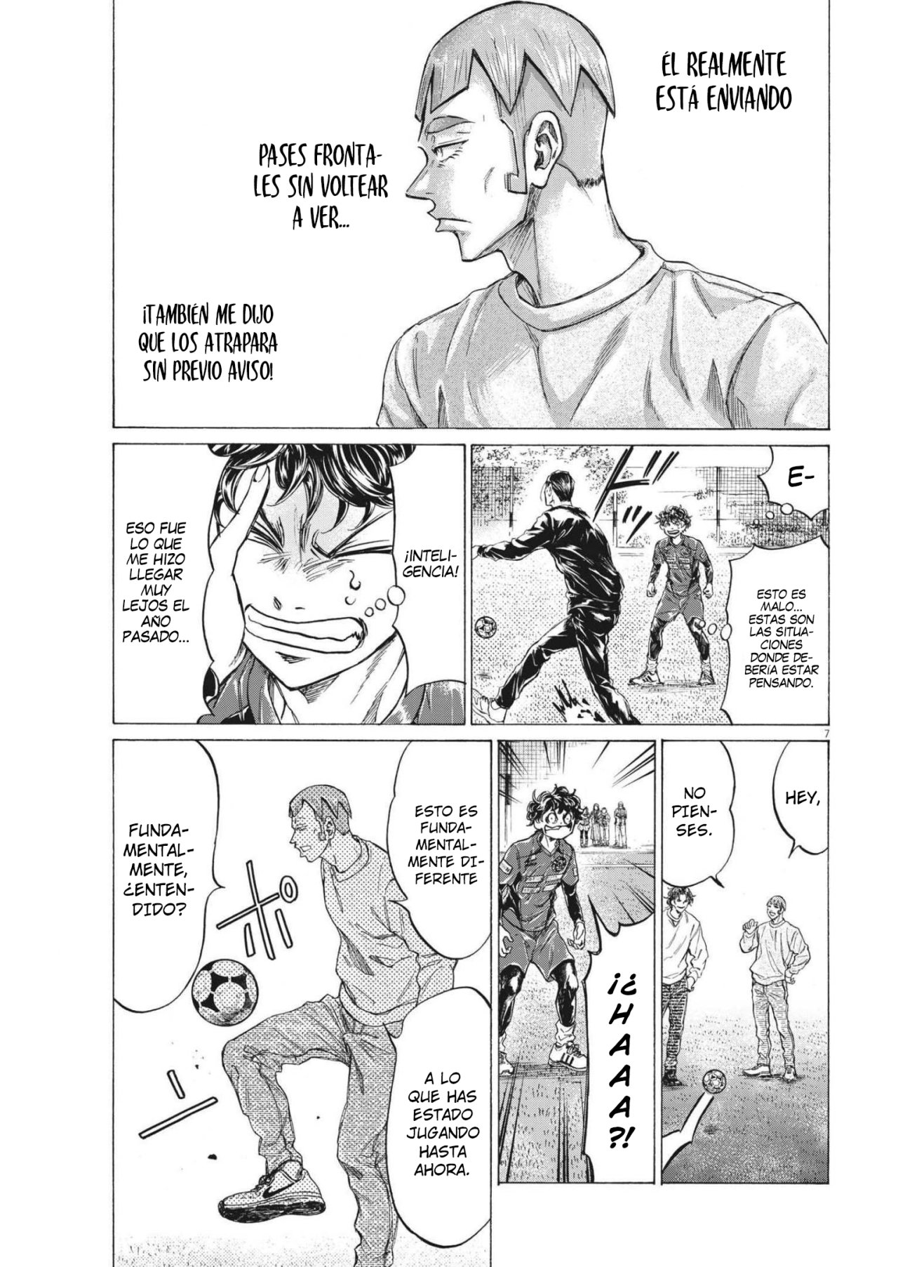 Read Ao ashi Español Manga Online