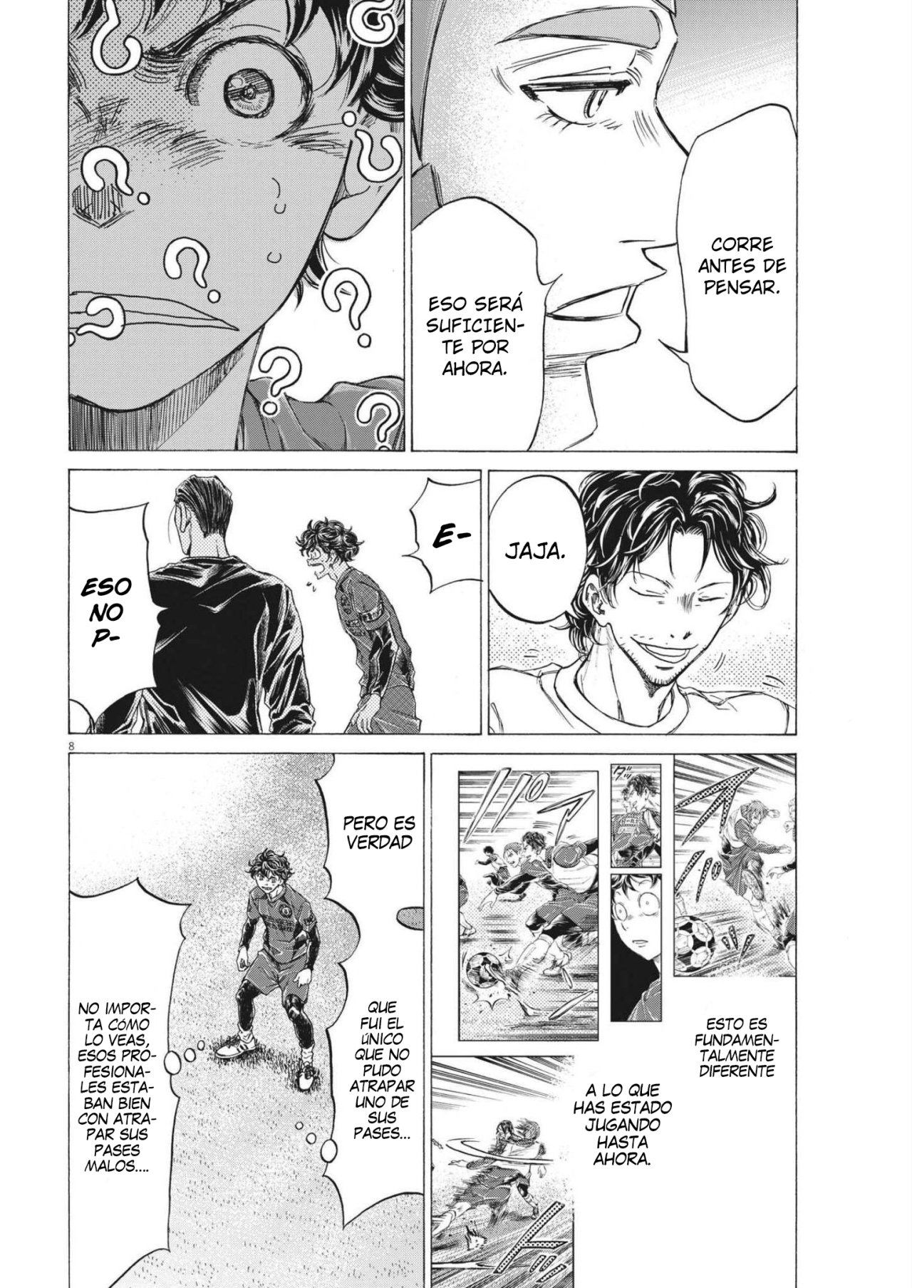 Read Ao ashi Español Manga Online