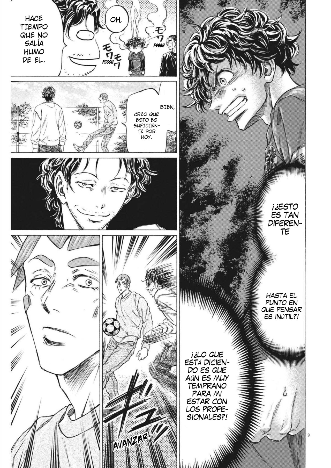 Read Ao ashi Español Manga Online