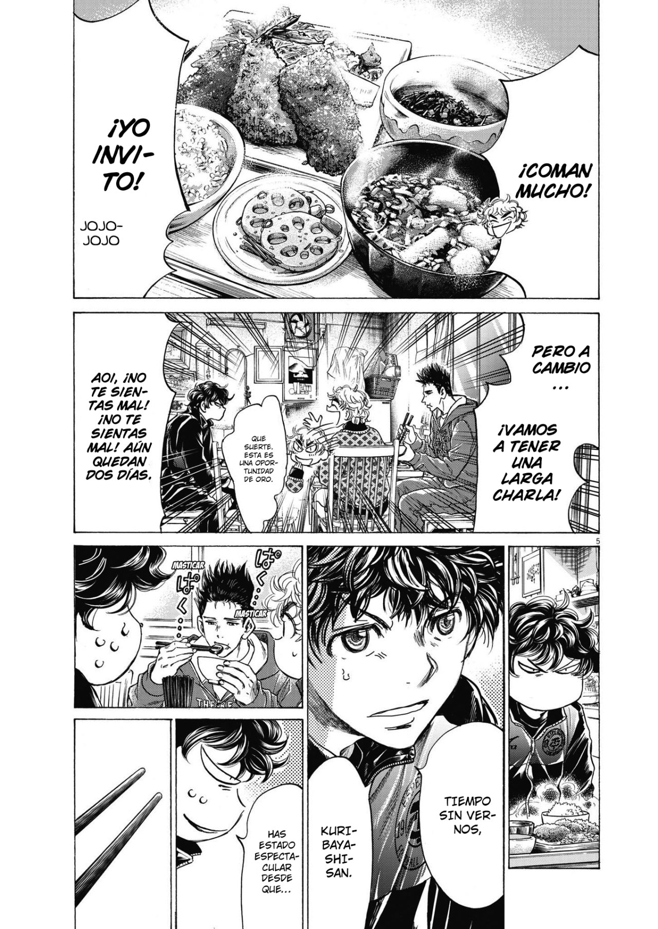 Read Ao ashi Español Manga Online