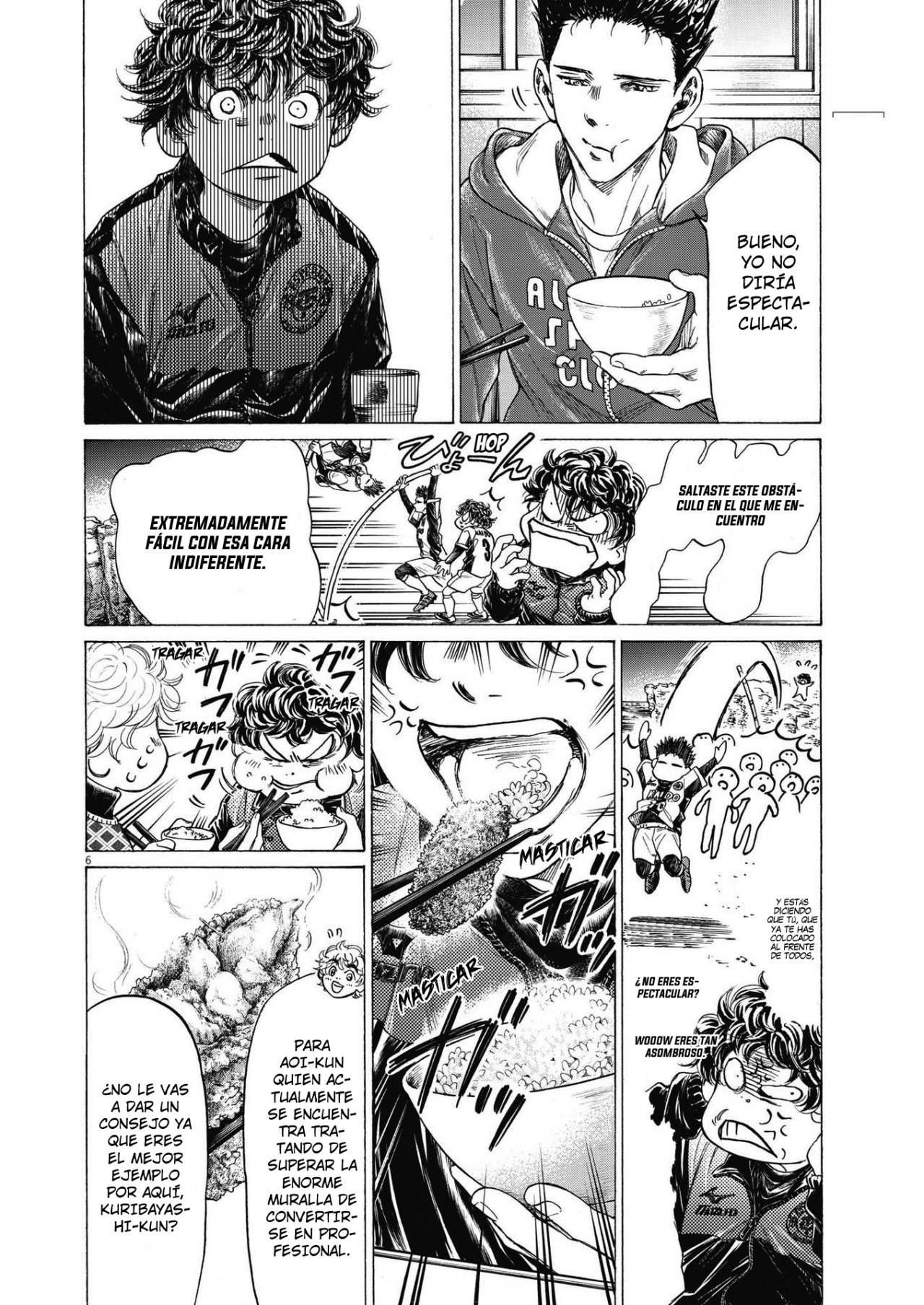 Read Ao ashi Español Manga Online