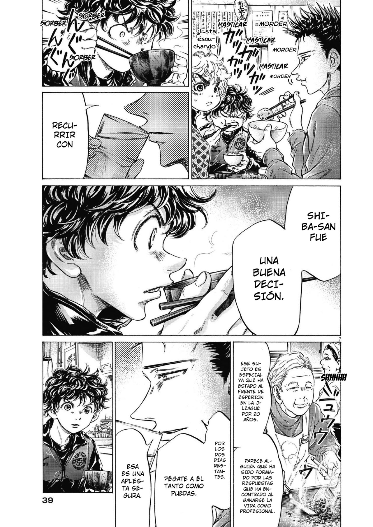 Read Ao ashi Español Manga Online