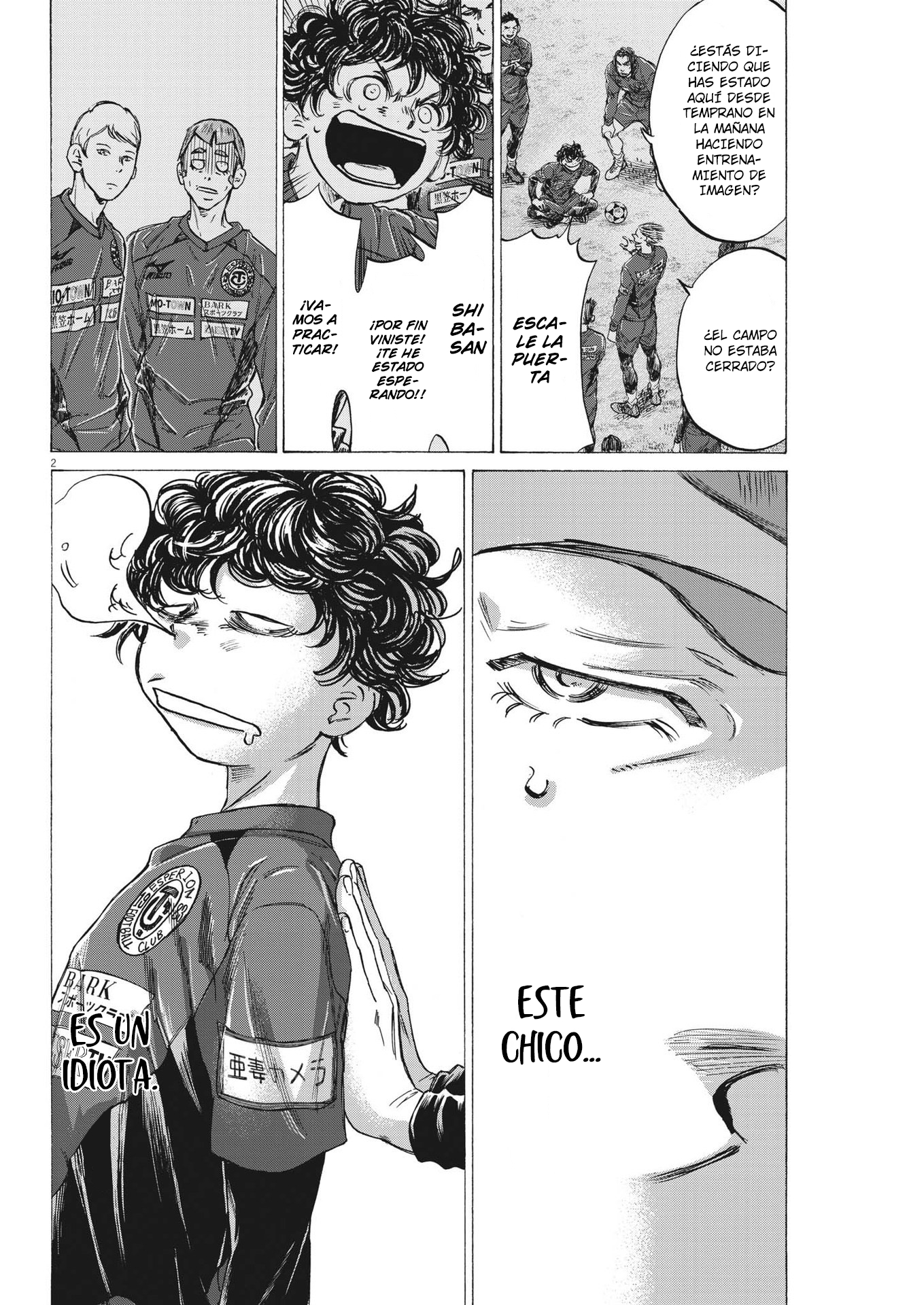 Read Ao ashi Español Manga Online