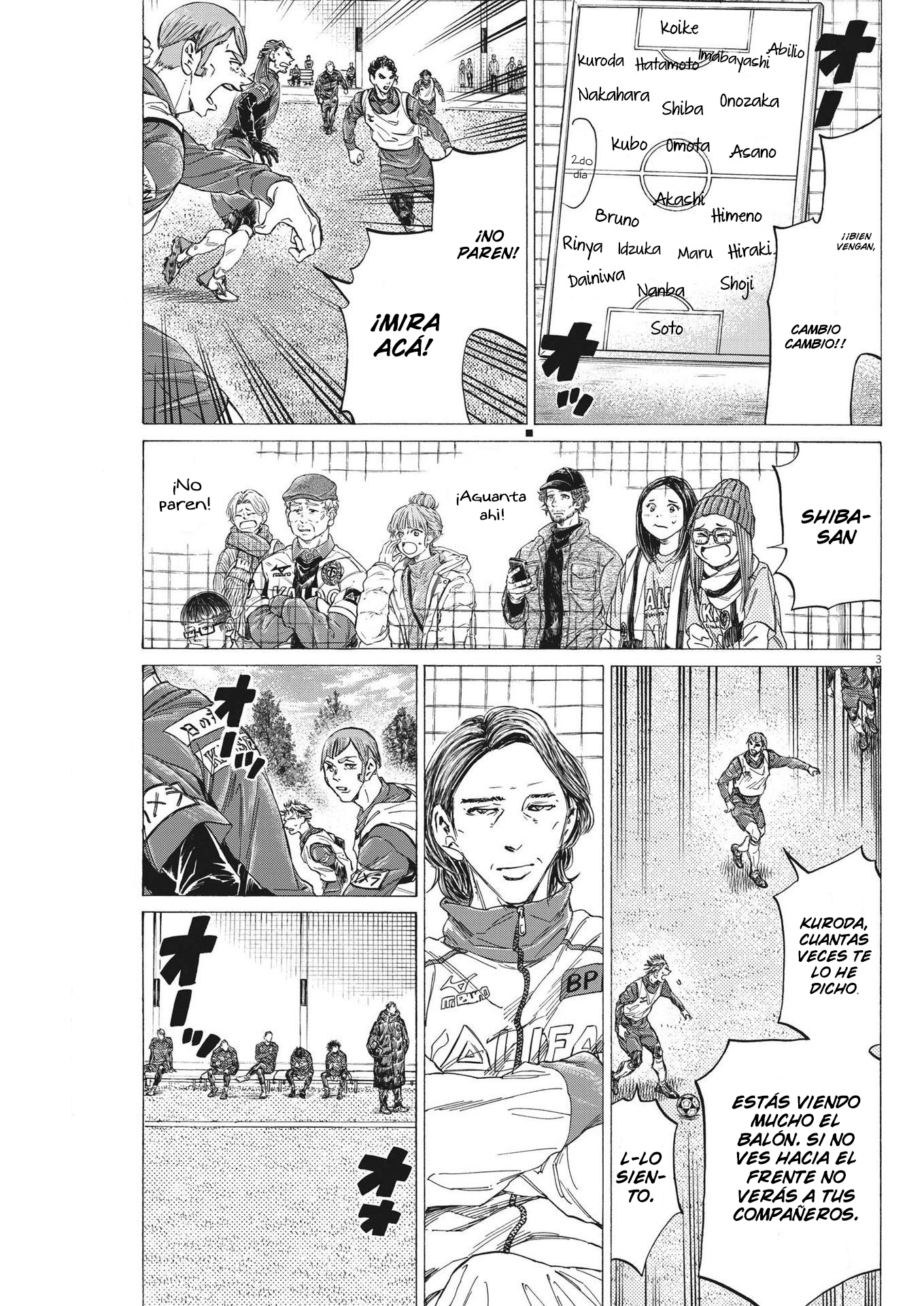 Read Ao ashi Español Manga Online