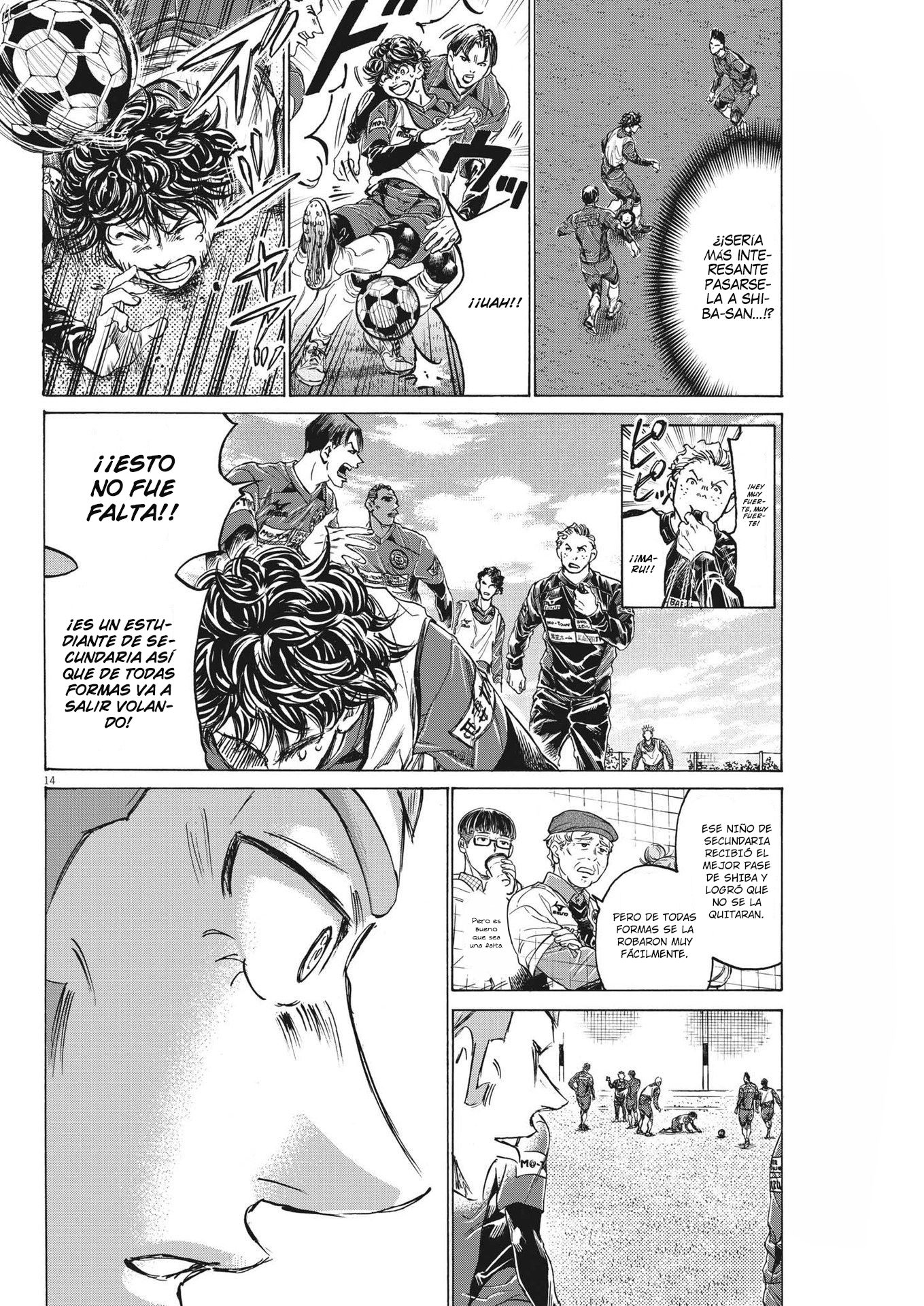 Read Ao ashi Español Manga Online