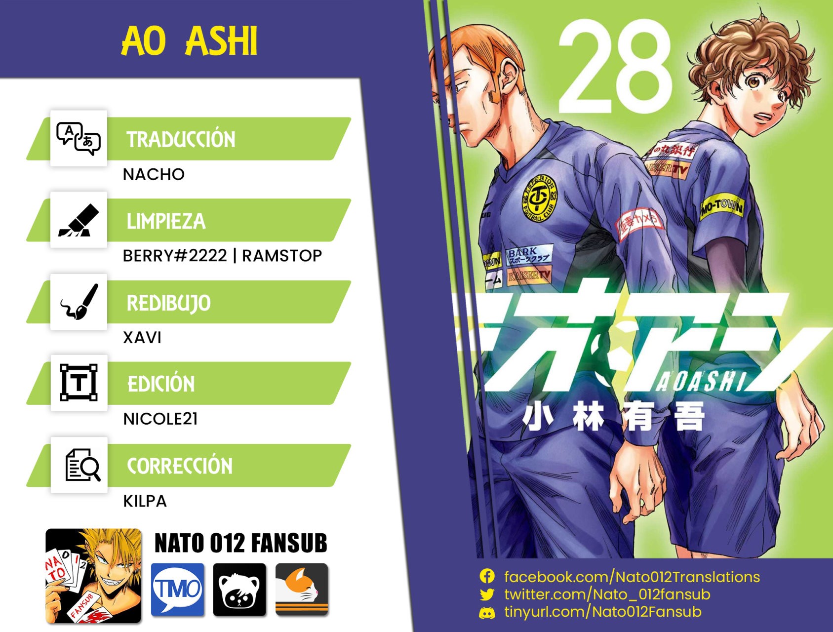 Read Ao ashi Español Manga Online