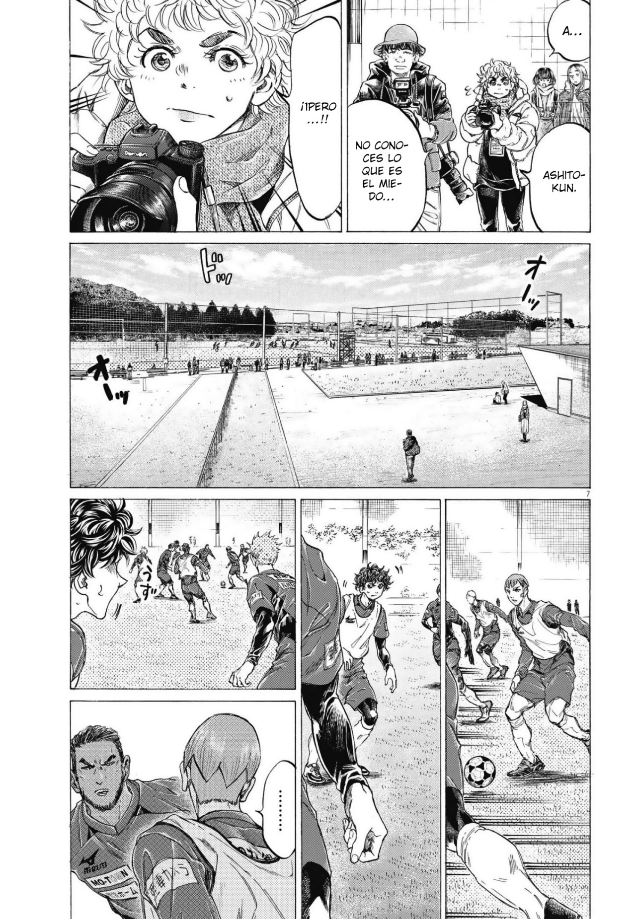 Read Ao ashi Español Manga Online