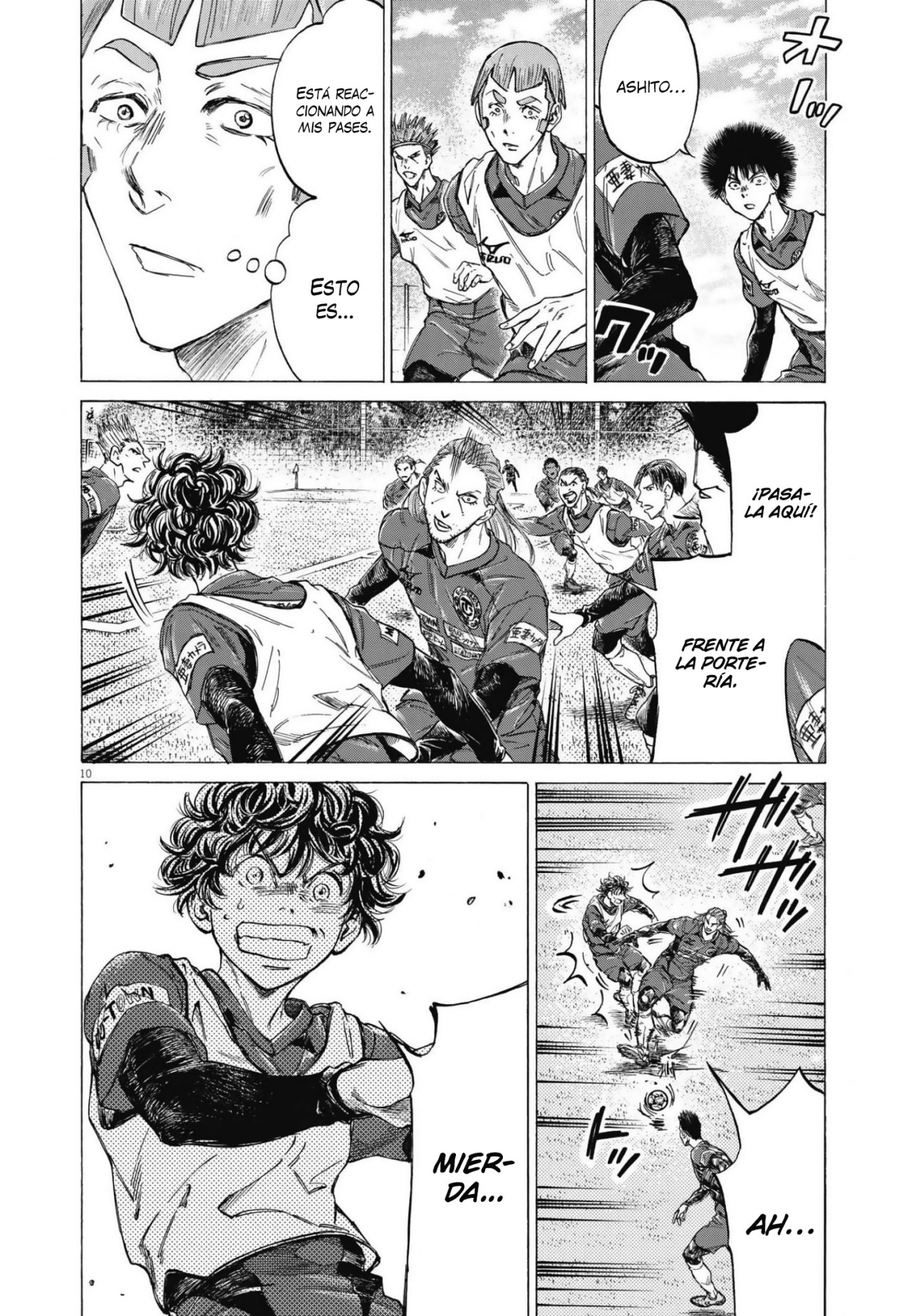 Read Ao ashi Español Manga Online