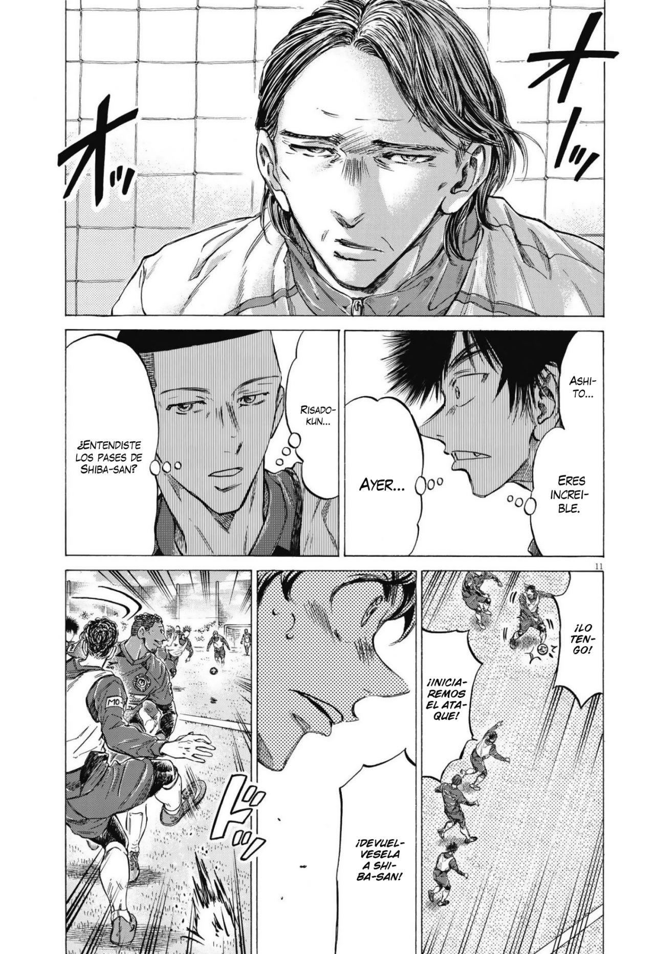 Read Ao ashi Español Manga Online