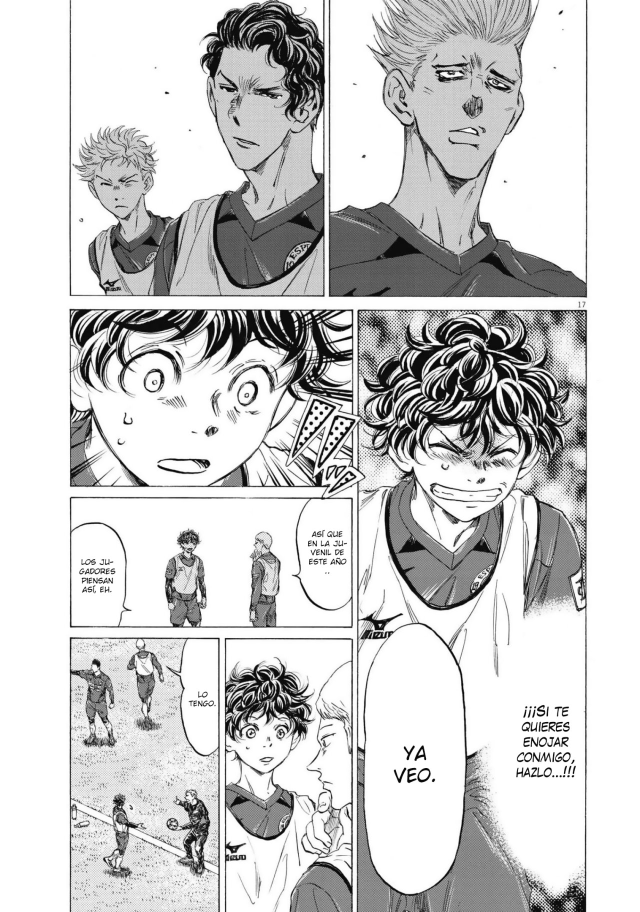 Read Ao ashi Español Manga Online