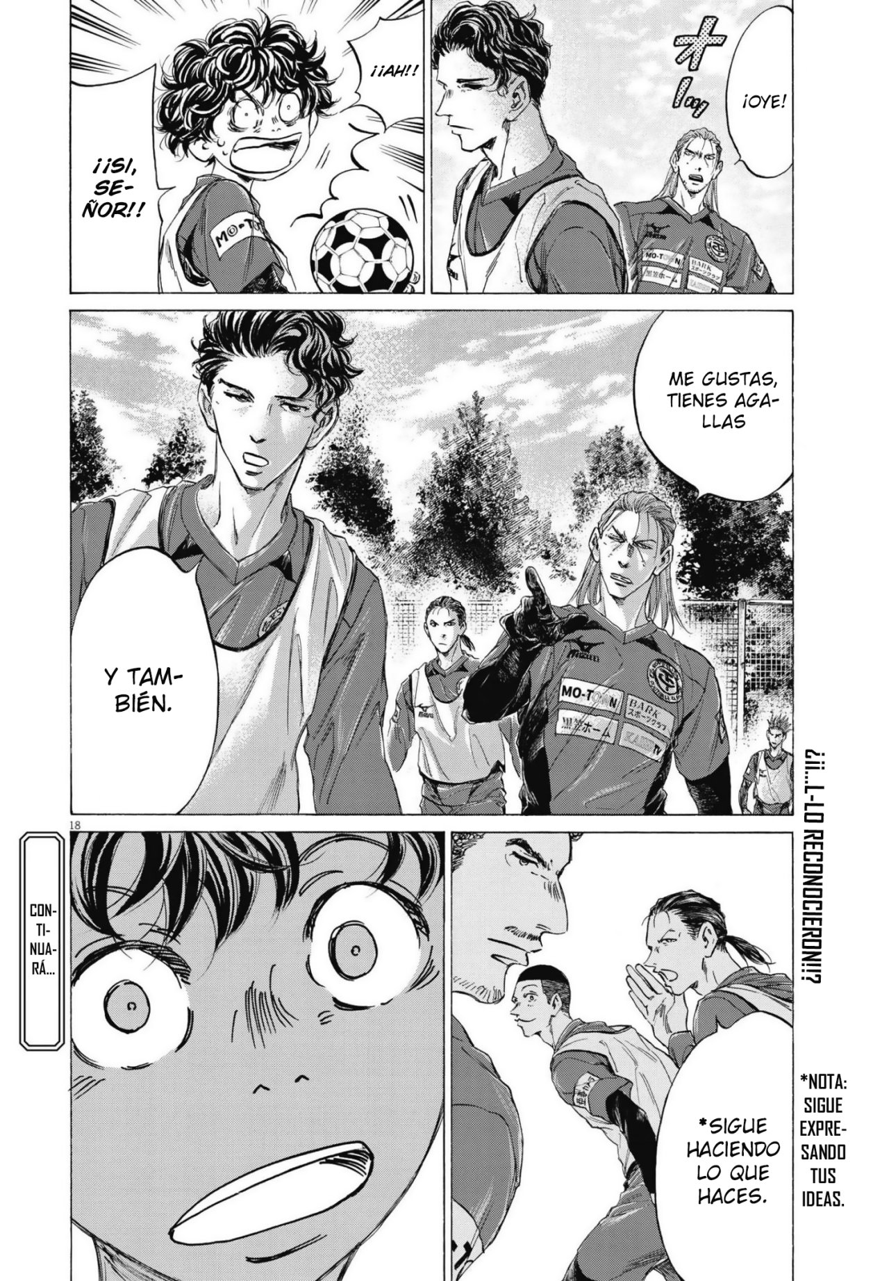 Read Ao ashi Español Manga Online