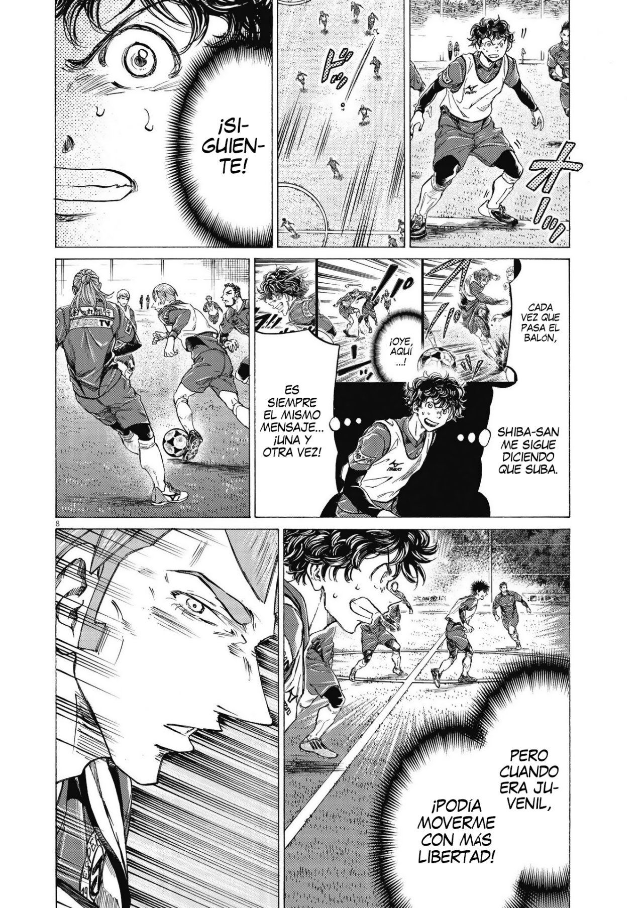 Read Ao ashi Español Manga Online