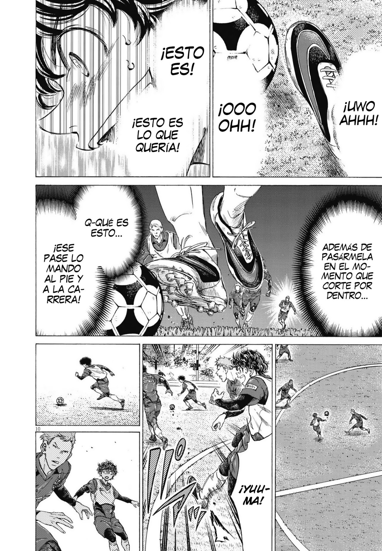 Read Ao ashi Español Manga Online