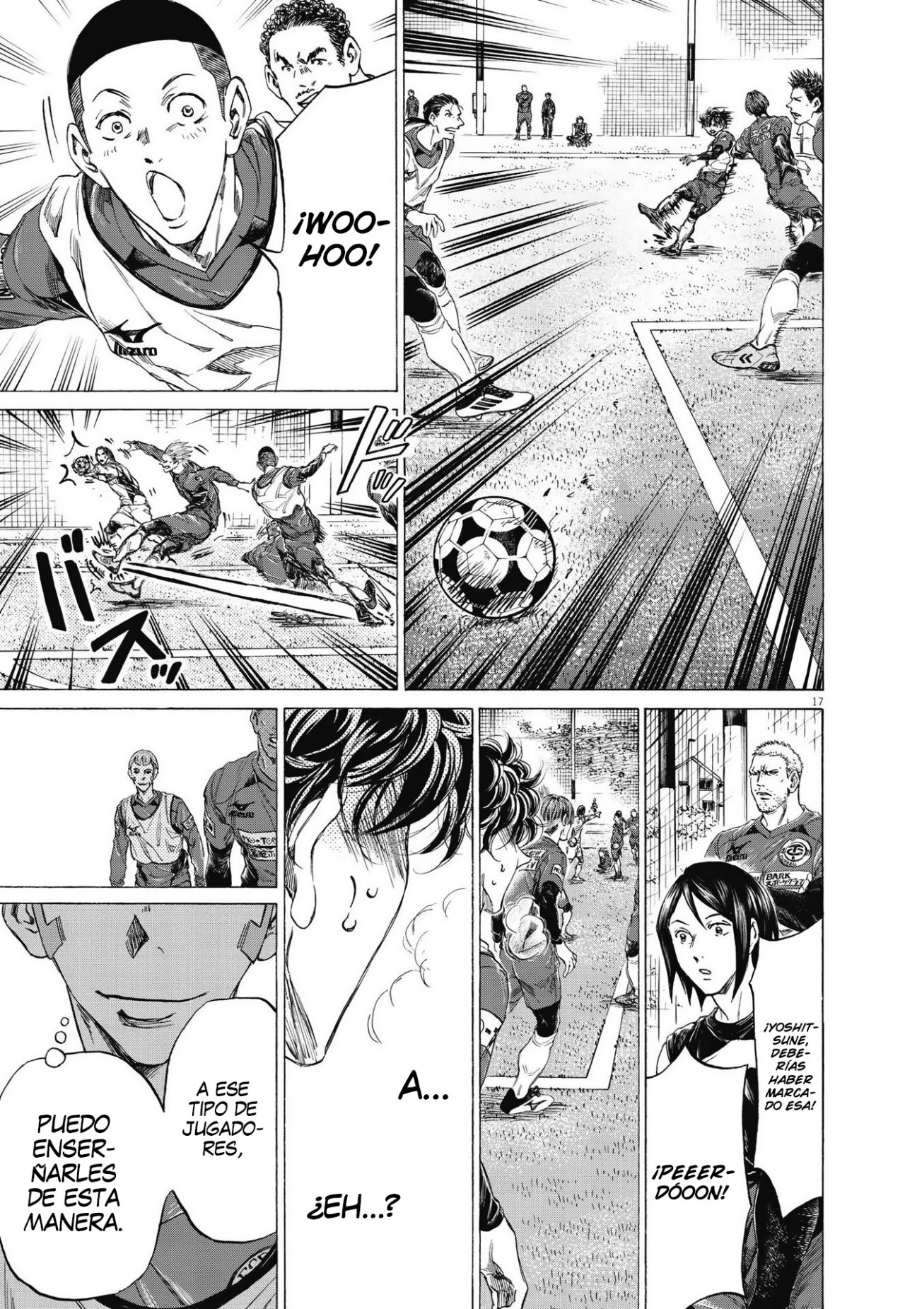 Read Ao ashi Español Manga Online