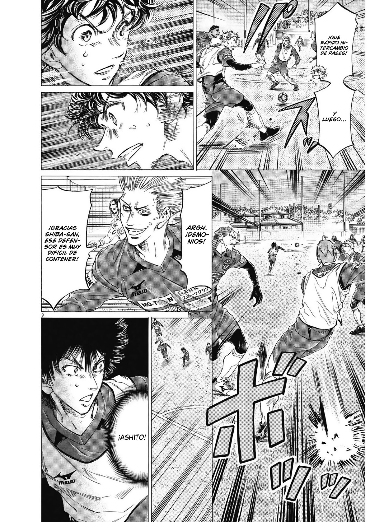 Read Ao ashi Español Manga Online