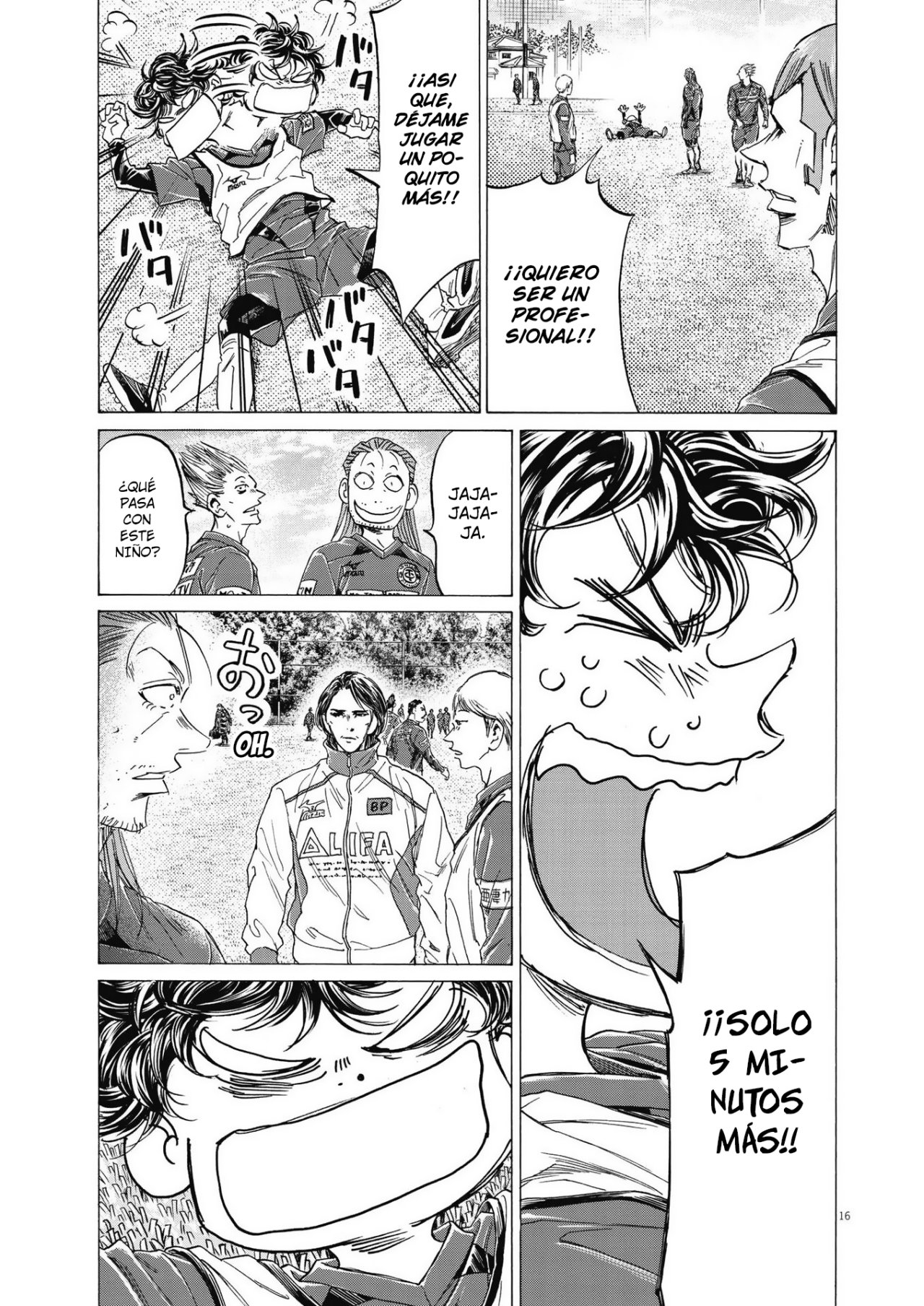 Read Ao ashi Español Manga Online