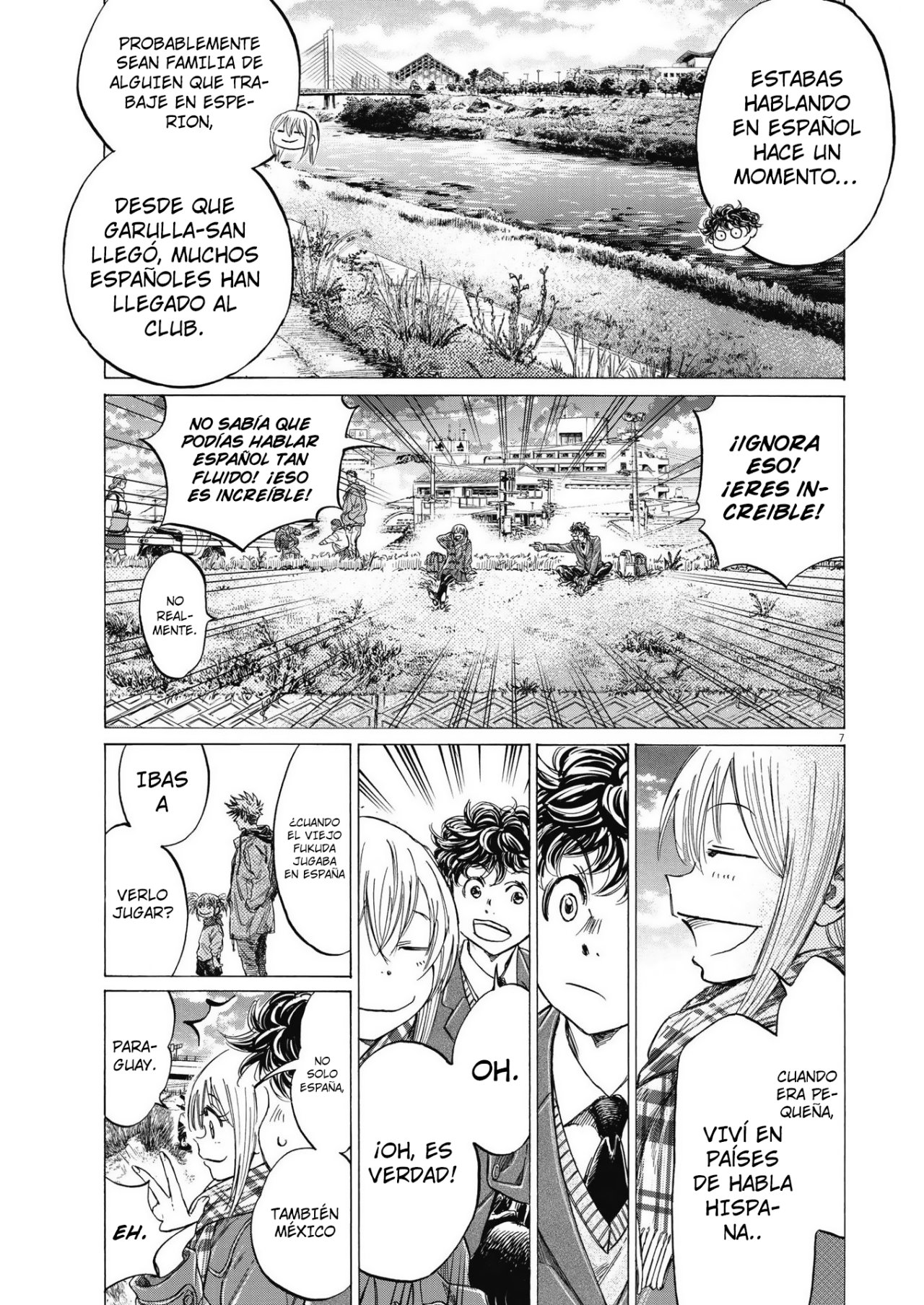 Read Ao ashi Español Manga Online