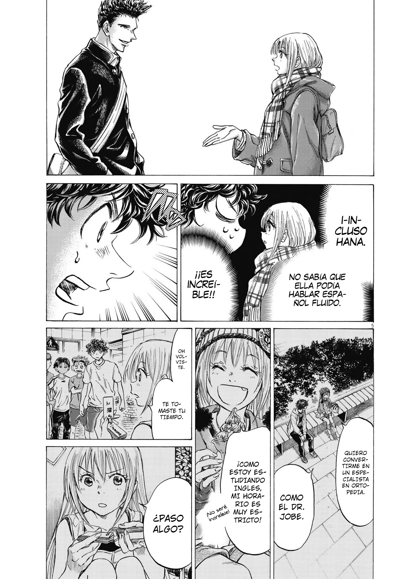 Read Ao ashi Español Manga Online