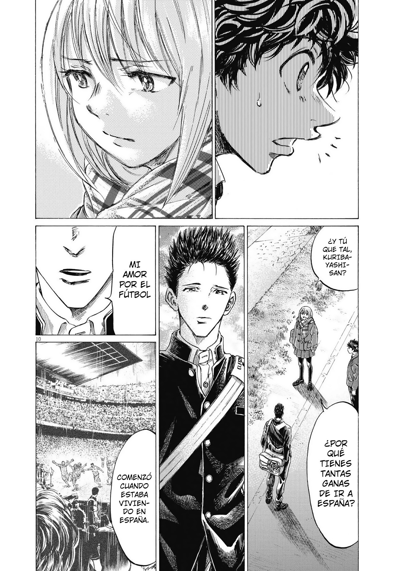 Read Ao ashi Español Manga Online