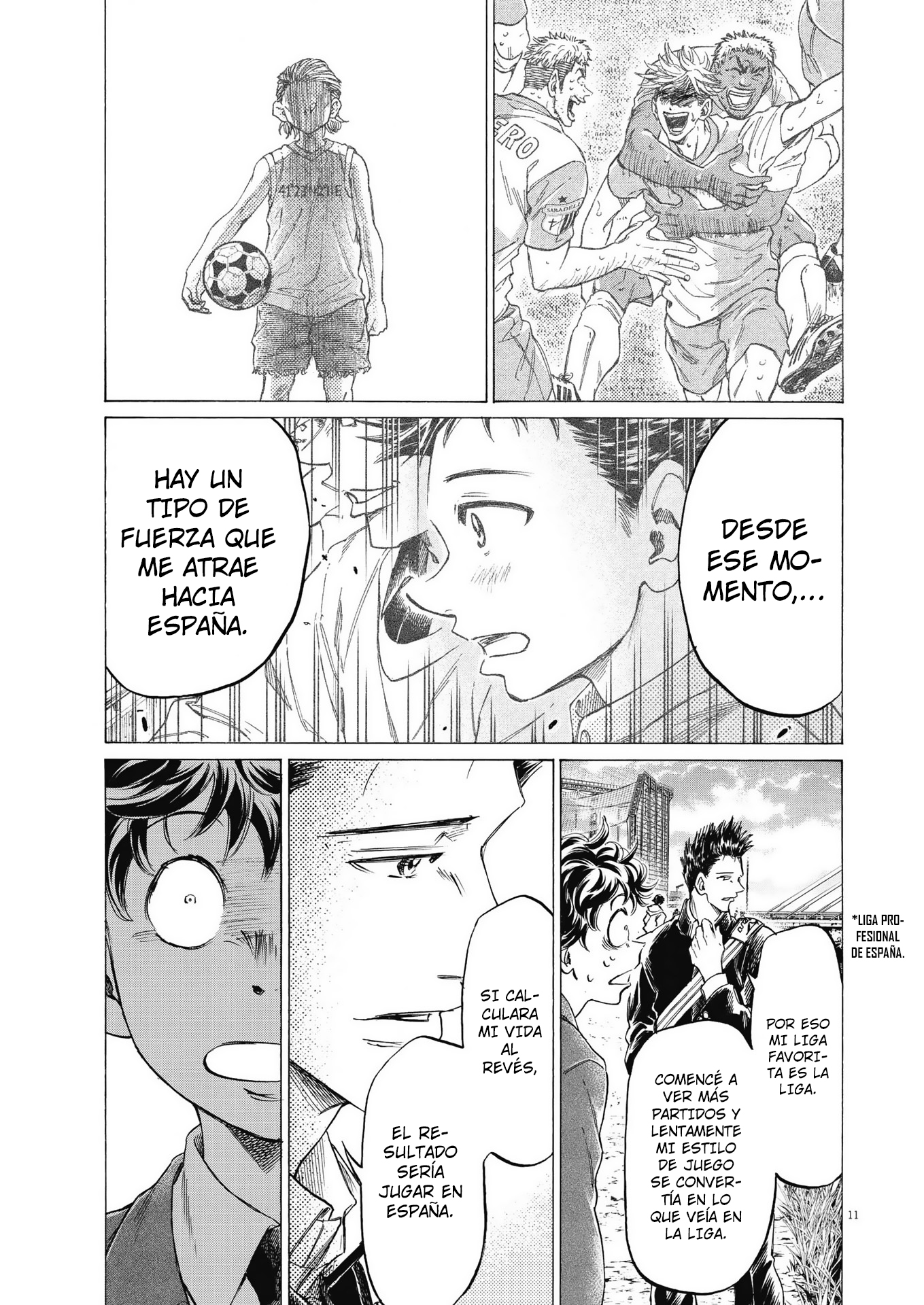 Read Ao ashi Español Manga Online