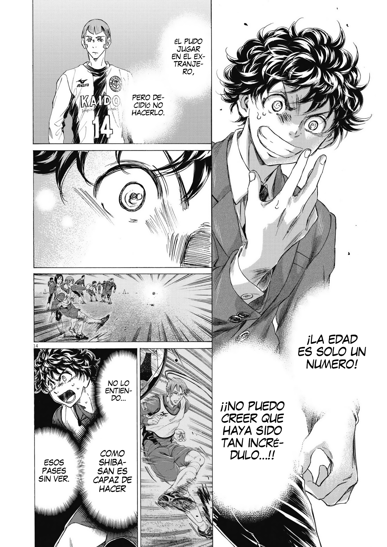 Read Ao ashi Español Manga Online