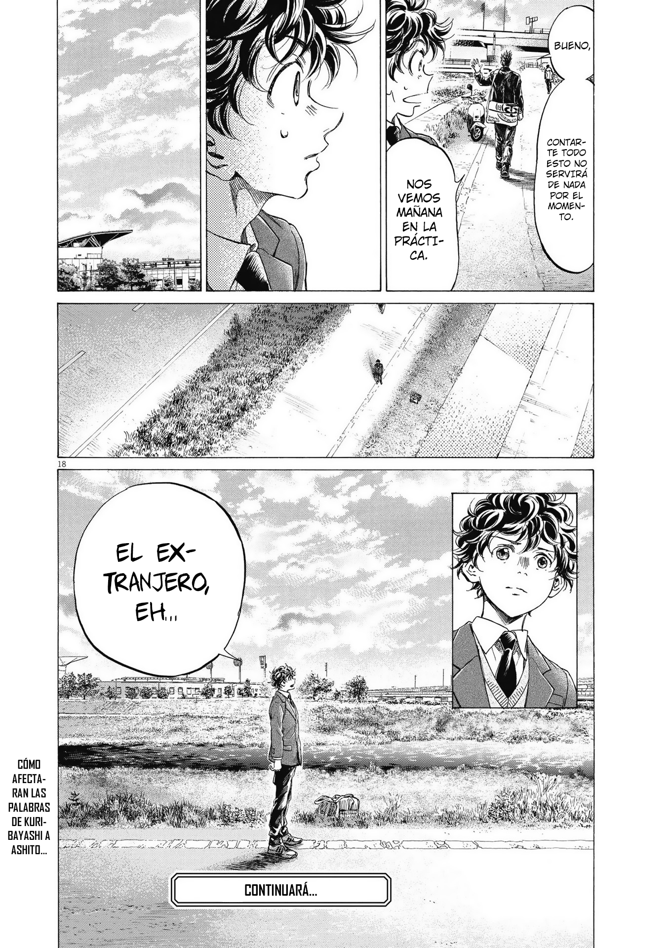 Read Ao ashi Español Manga Online