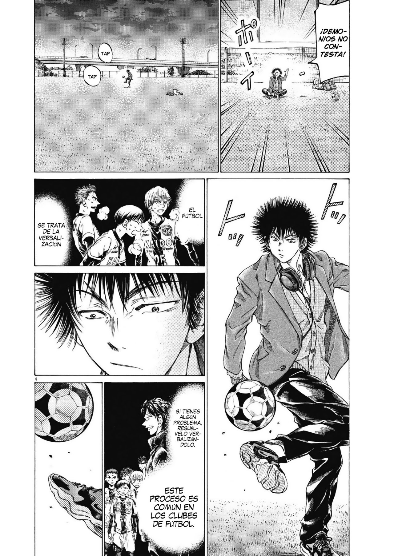 Read Ao ashi Español Manga Online