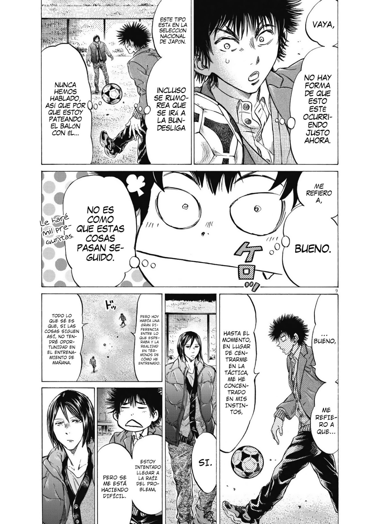 Read Ao ashi Español Manga Online