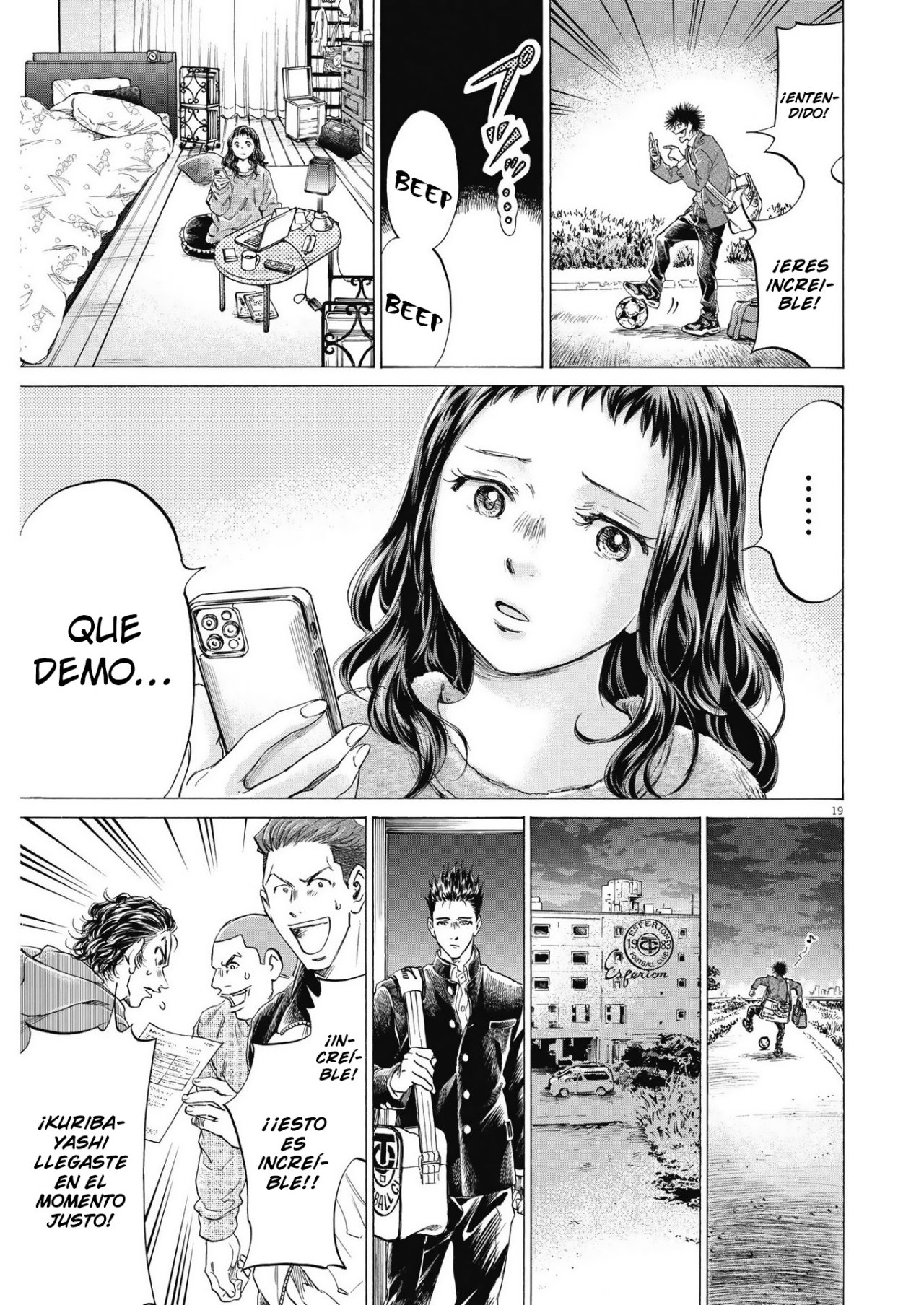 Read Ao ashi Español Manga Online