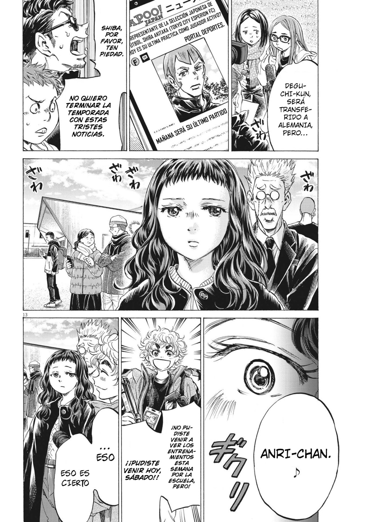 Read Ao ashi Español Manga Online