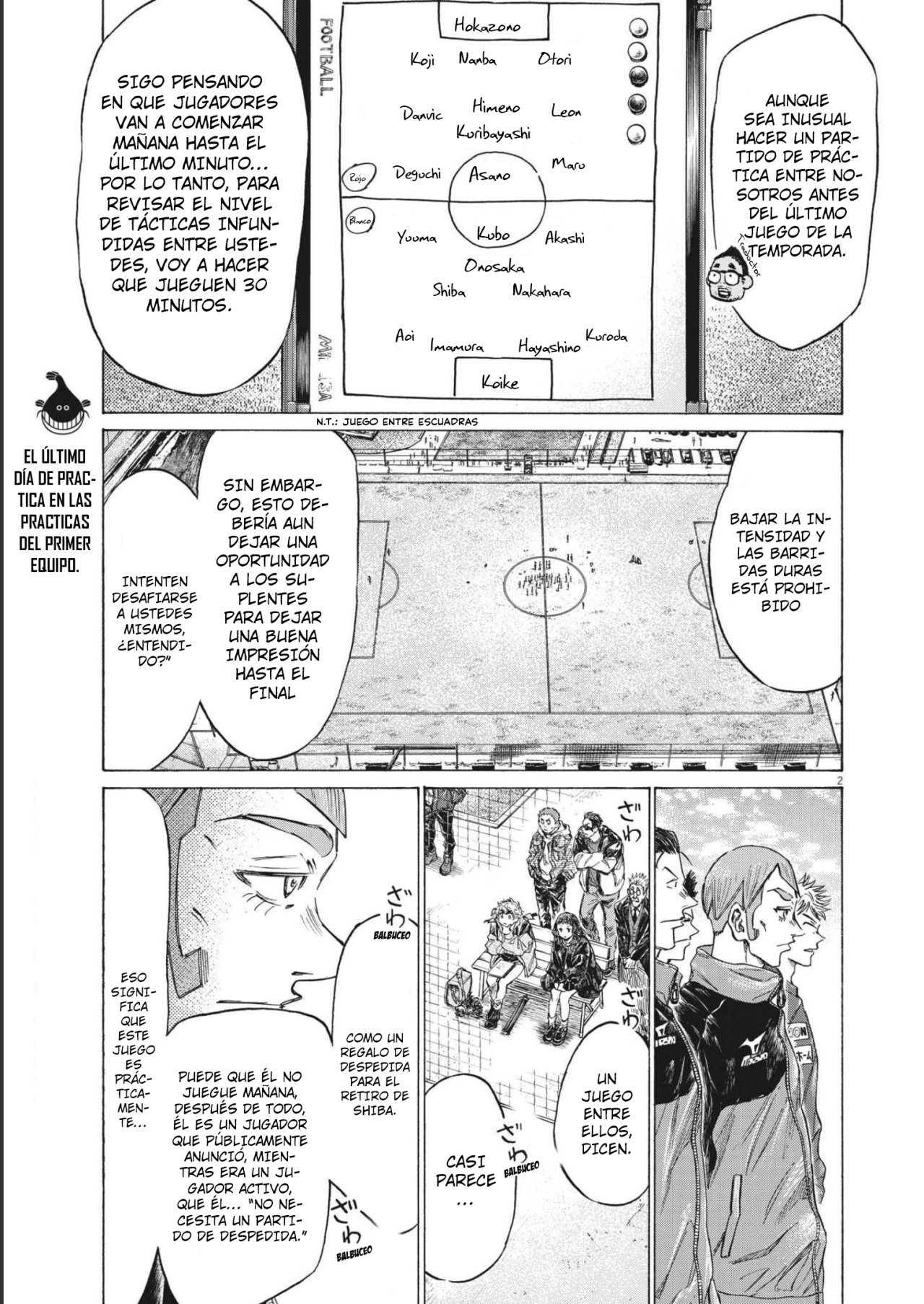 Read Ao ashi Español Manga Online