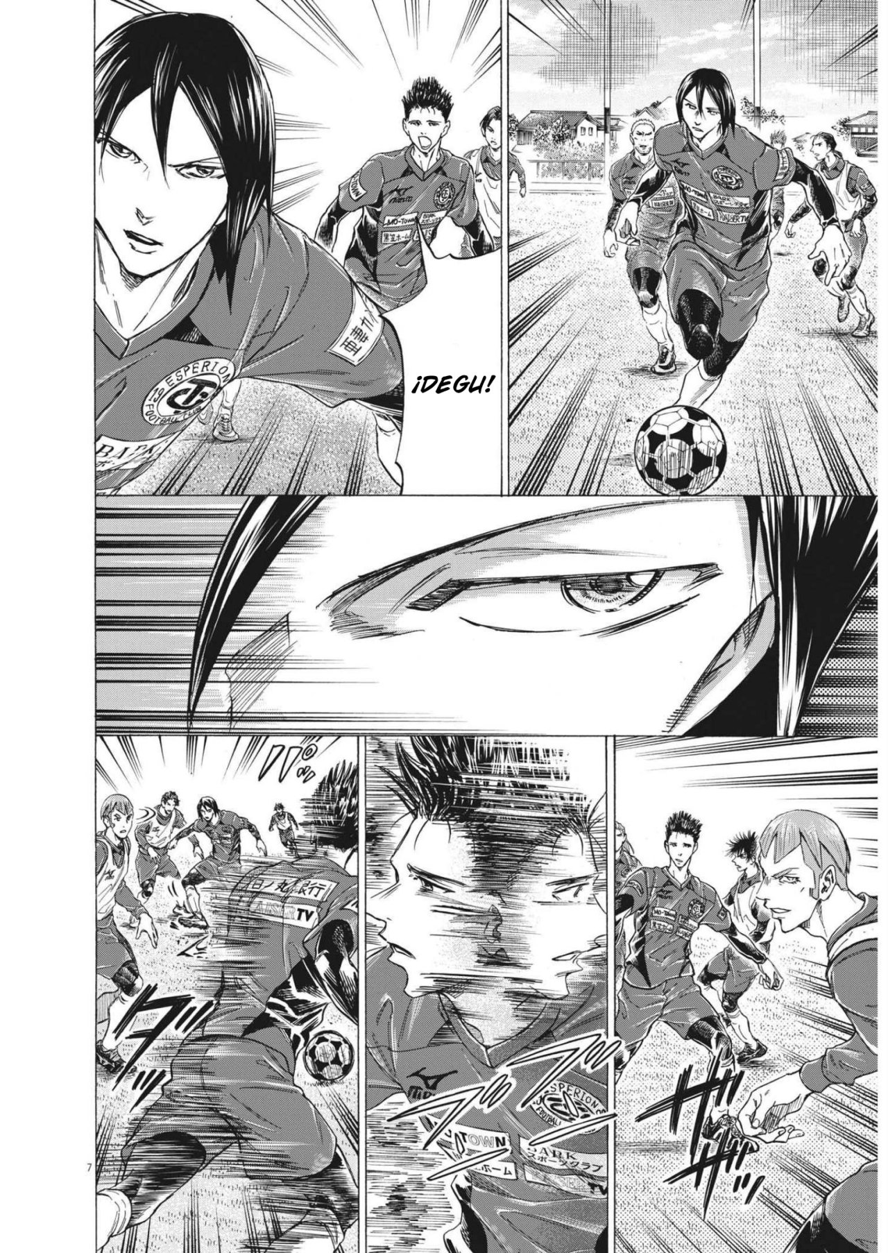 Read Ao ashi Español Manga Online