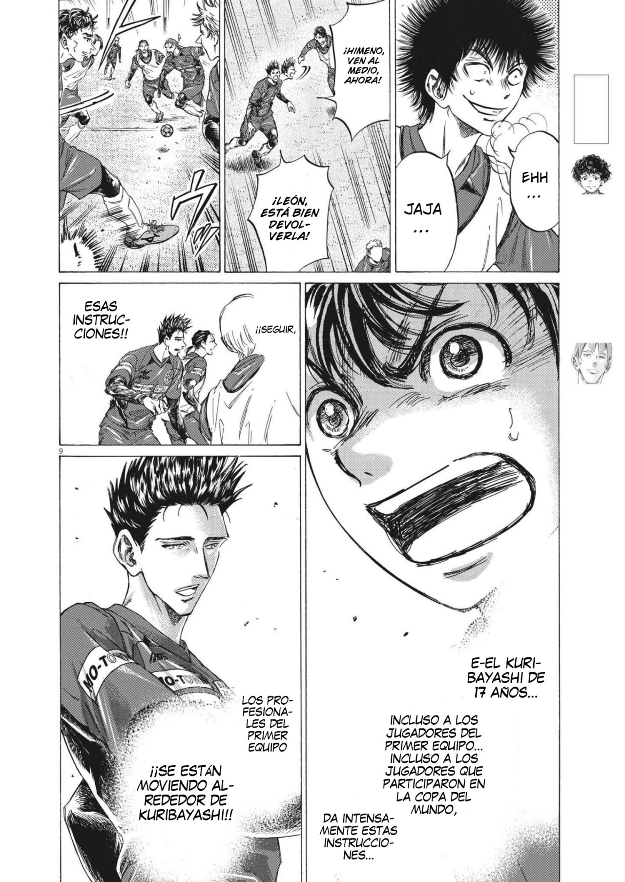 Read Ao ashi Español Manga Online