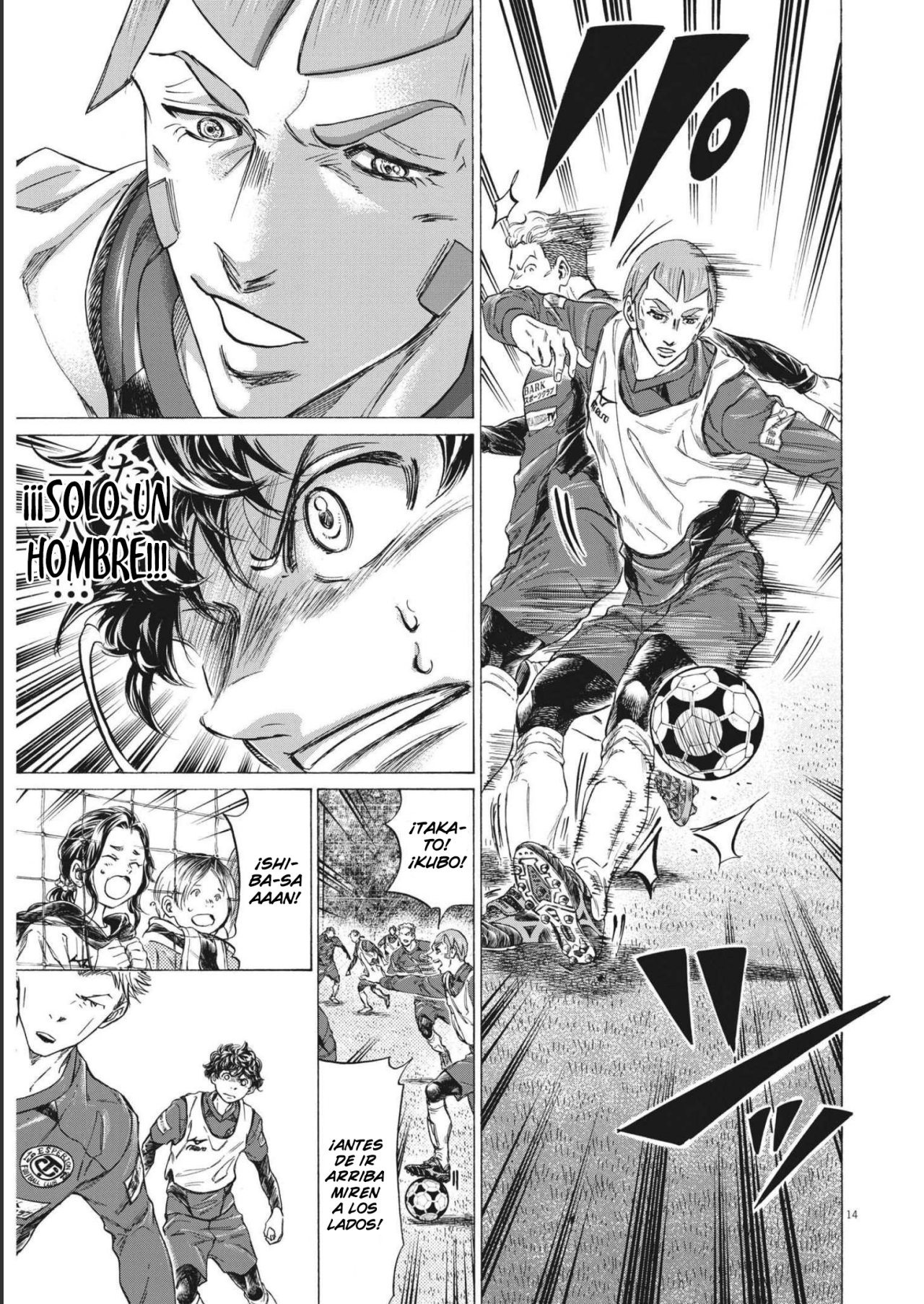 Read Ao ashi Español Manga Online