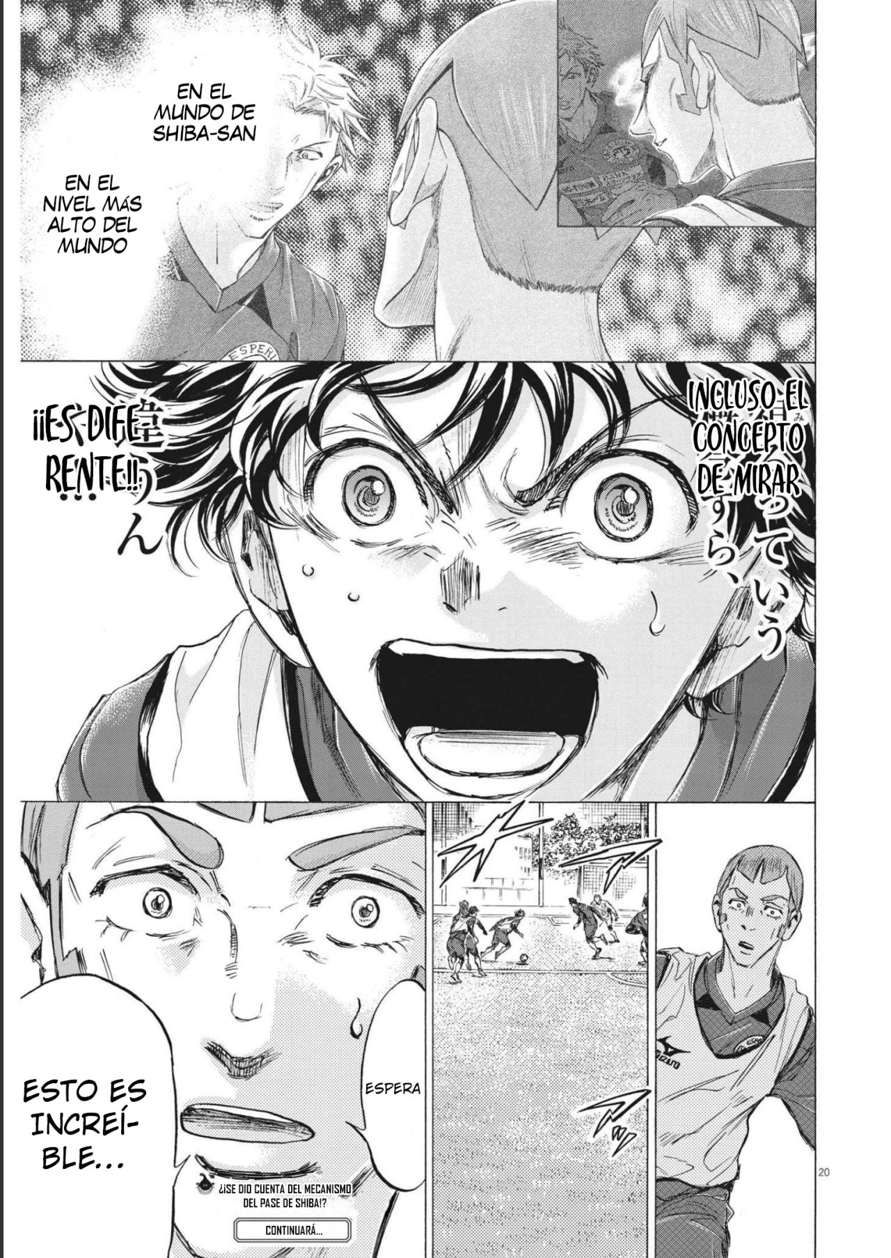 Read Ao ashi Español Manga Online