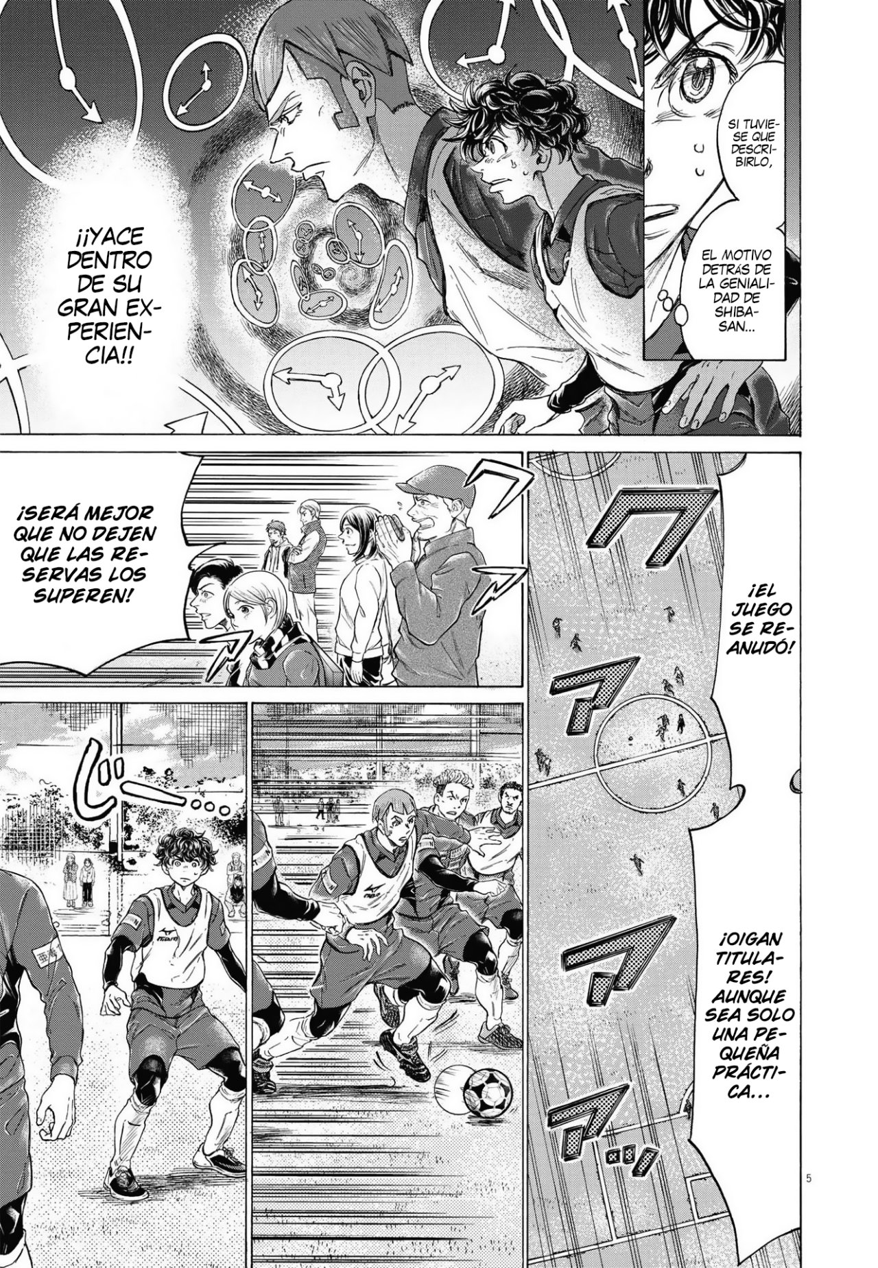 Read Ao ashi Español Manga Online