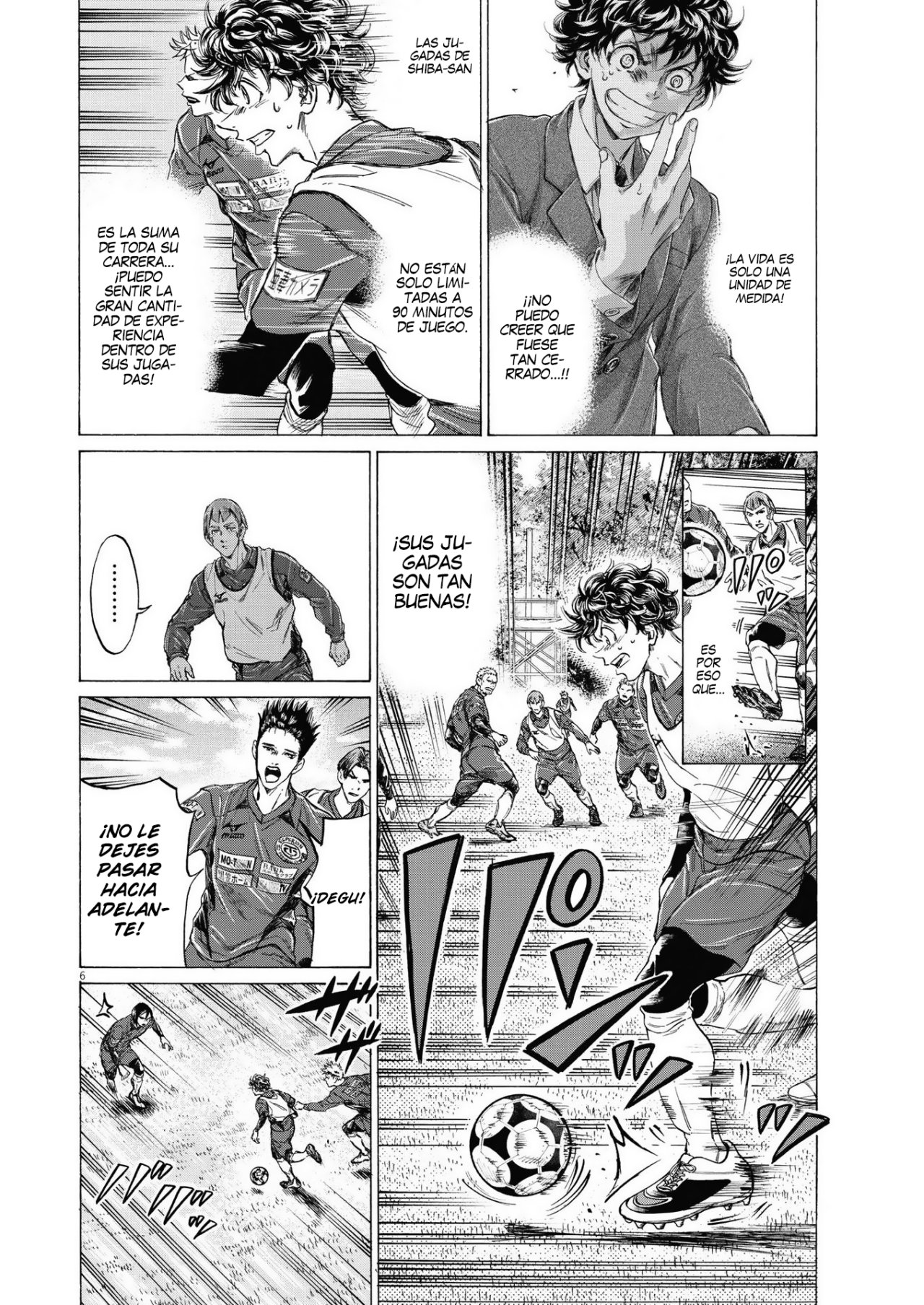 Read Ao ashi Español Manga Online